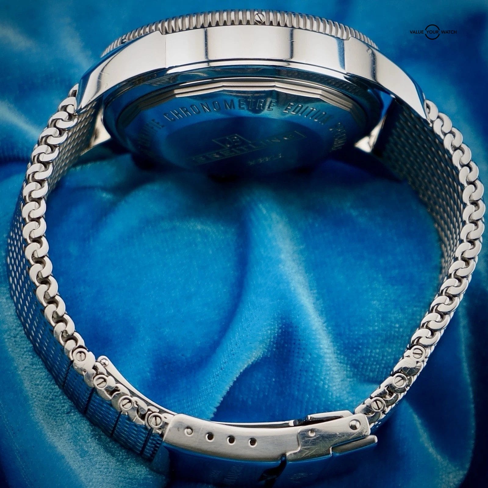 BREITLING Superocean Heritage A13320 46MM Chronograph, Extra Strap, Box & Papers - Image 3