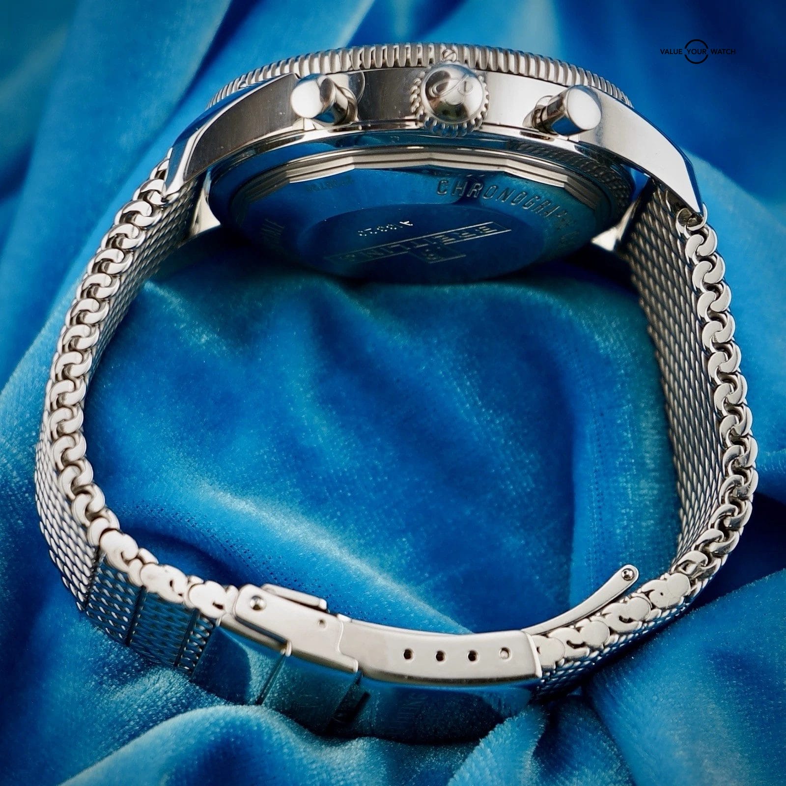 BREITLING Superocean Heritage A13320 46MM Chronograph, Extra Strap, Box & Papers - Image 4