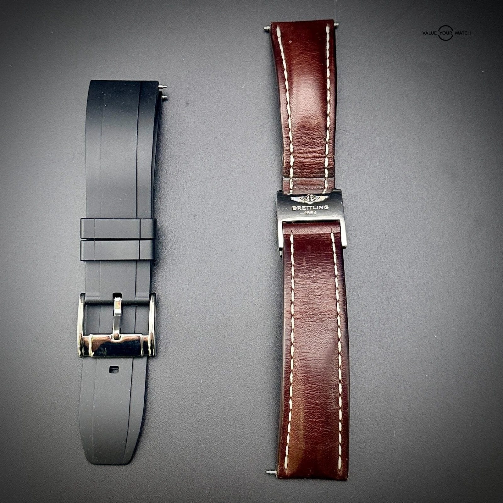 BREITLING SUPER AVENGER A13371 - 48MM, FULL SET, Steel Bracelet & 2 Extra Straps - Image 14
