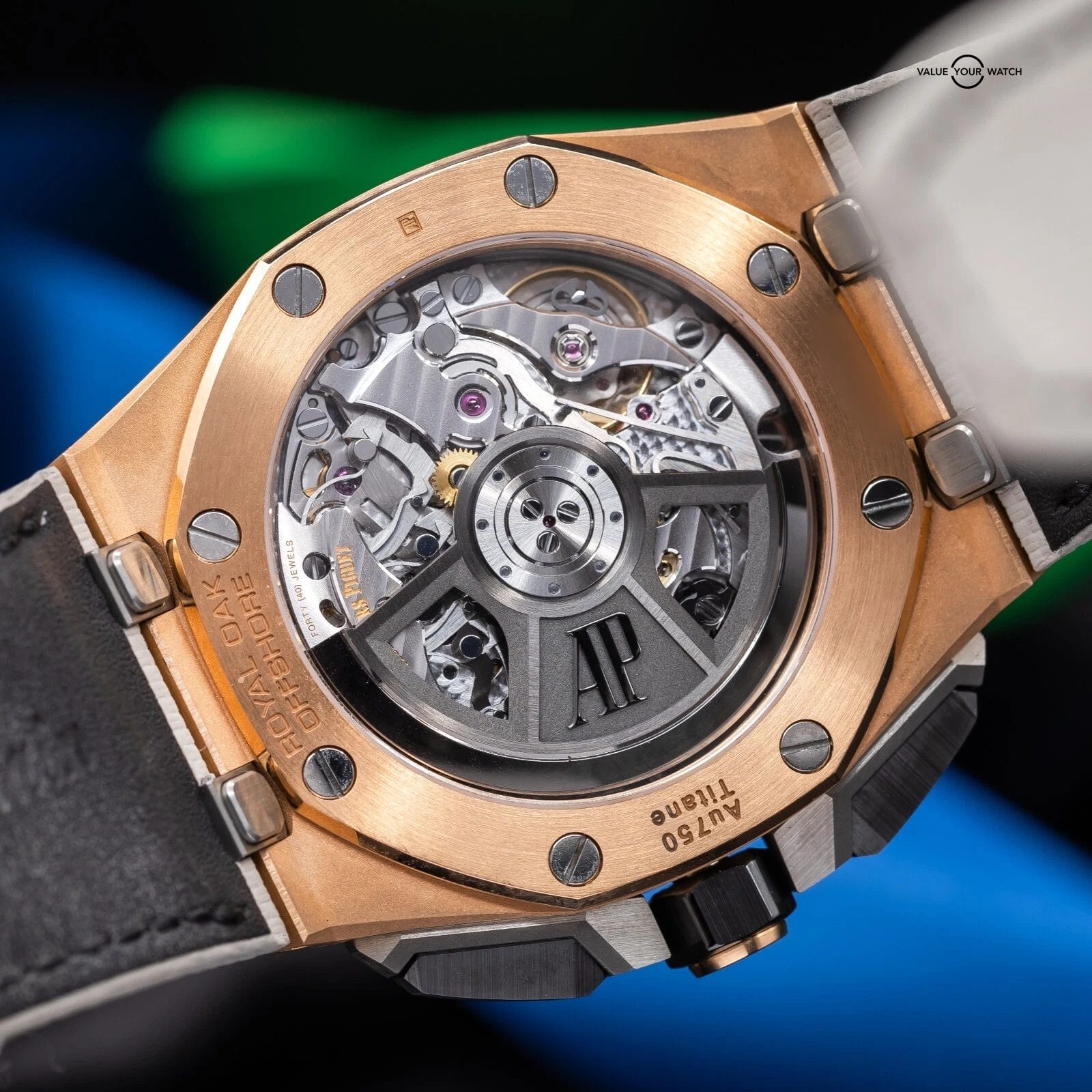 Audemars Piguet Royal Oak Offshore Rose Gold Ceramic Silver 26420OI.OO.A015VE.01 - Image 3