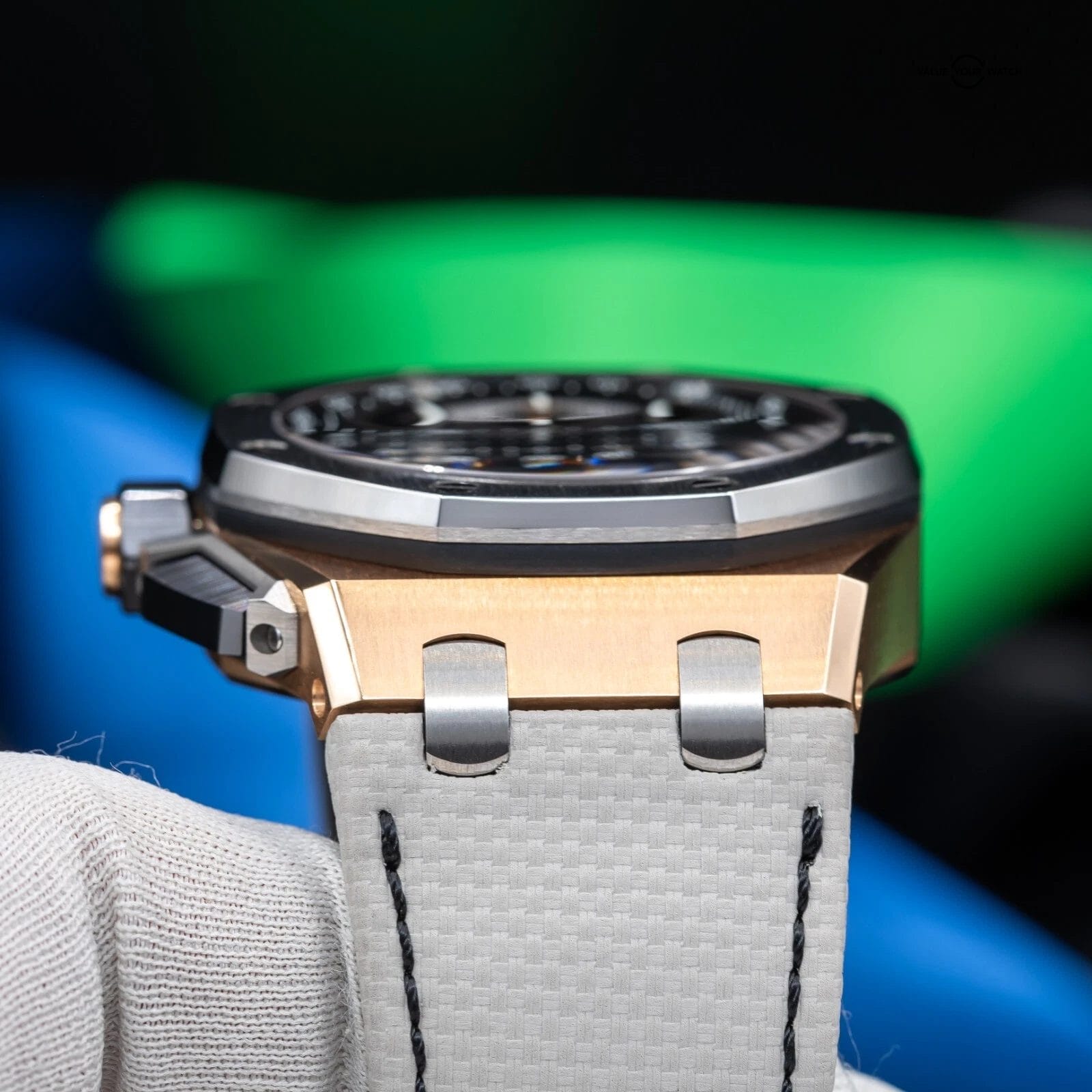 Audemars Piguet Royal Oak Offshore Rose Gold Ceramic Silver 26420OI.OO.A015VE.01 - Image 8