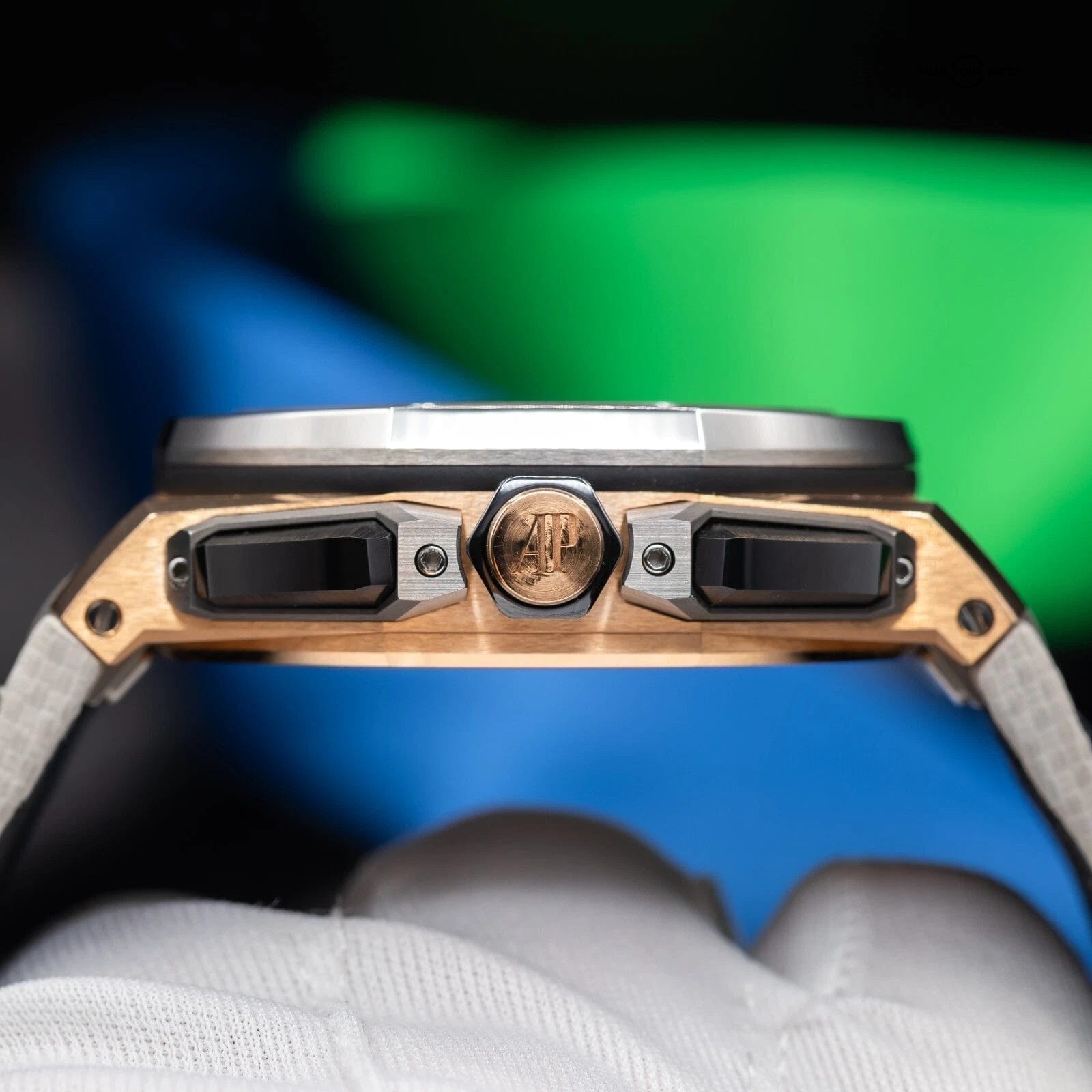 Audemars Piguet Royal Oak Offshore Rose Gold Ceramic Silver 26420OI.OO.A015VE.01 - Image 12