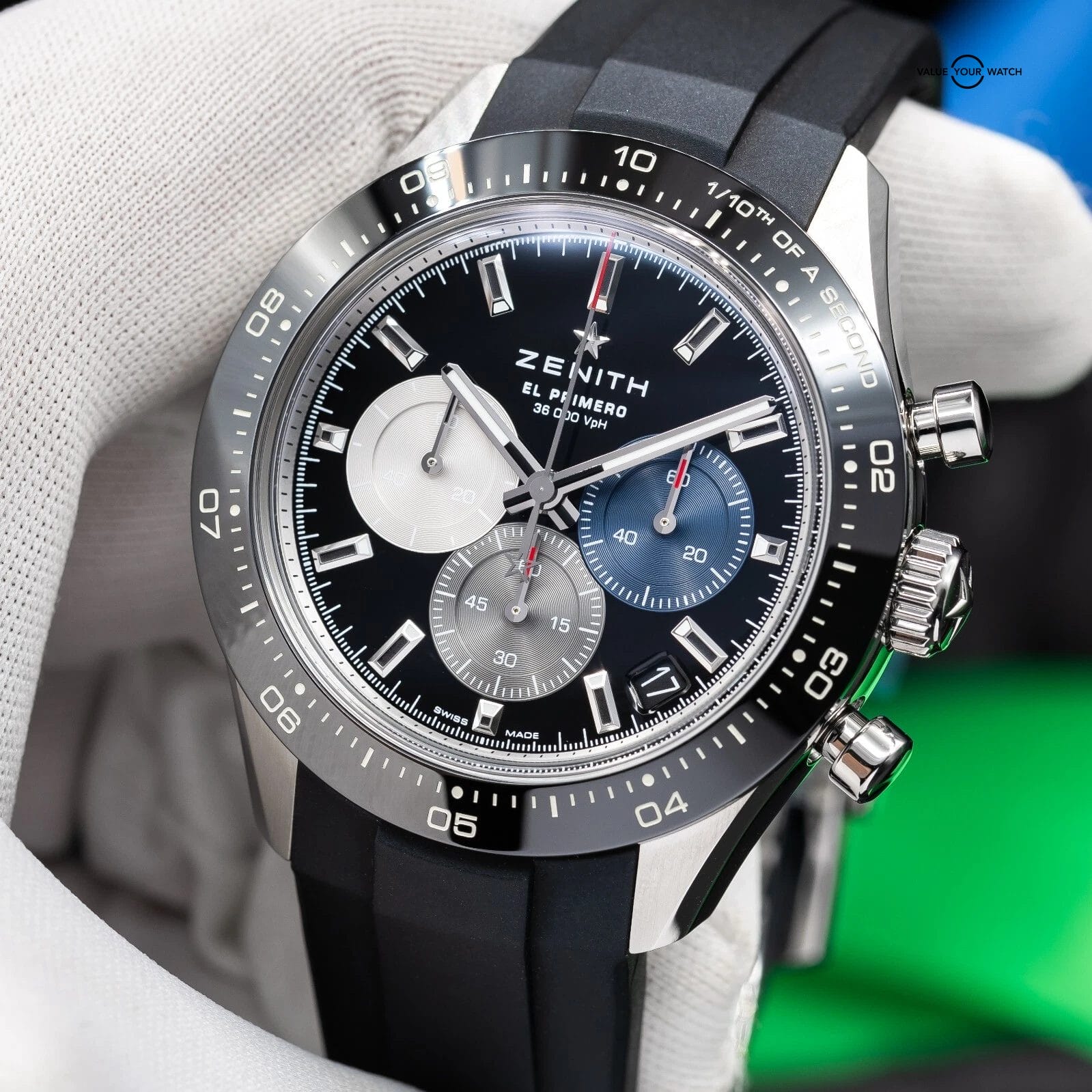 2025 Zenith Chronomaster Sport 41mm Chronograph Mens Watch 03.3100.3600/21.R951 - Image 8