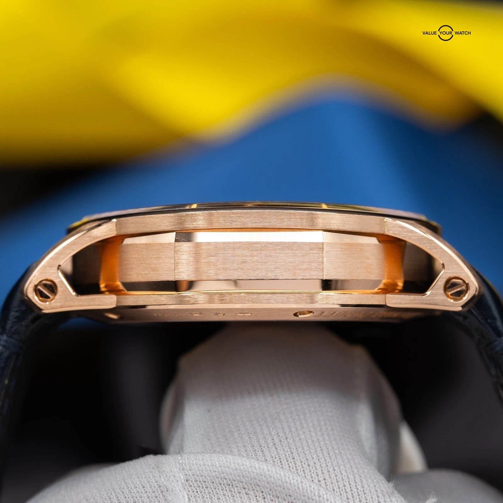 Audemars Piguet Code 11.59 Rose Gold Chronograph Blue Dial Men's Watch 26390OR - Image 9