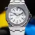 Audemars Piguet Royal Oak Offshore White Blue Accents Men’s Diver Watch 15710ST