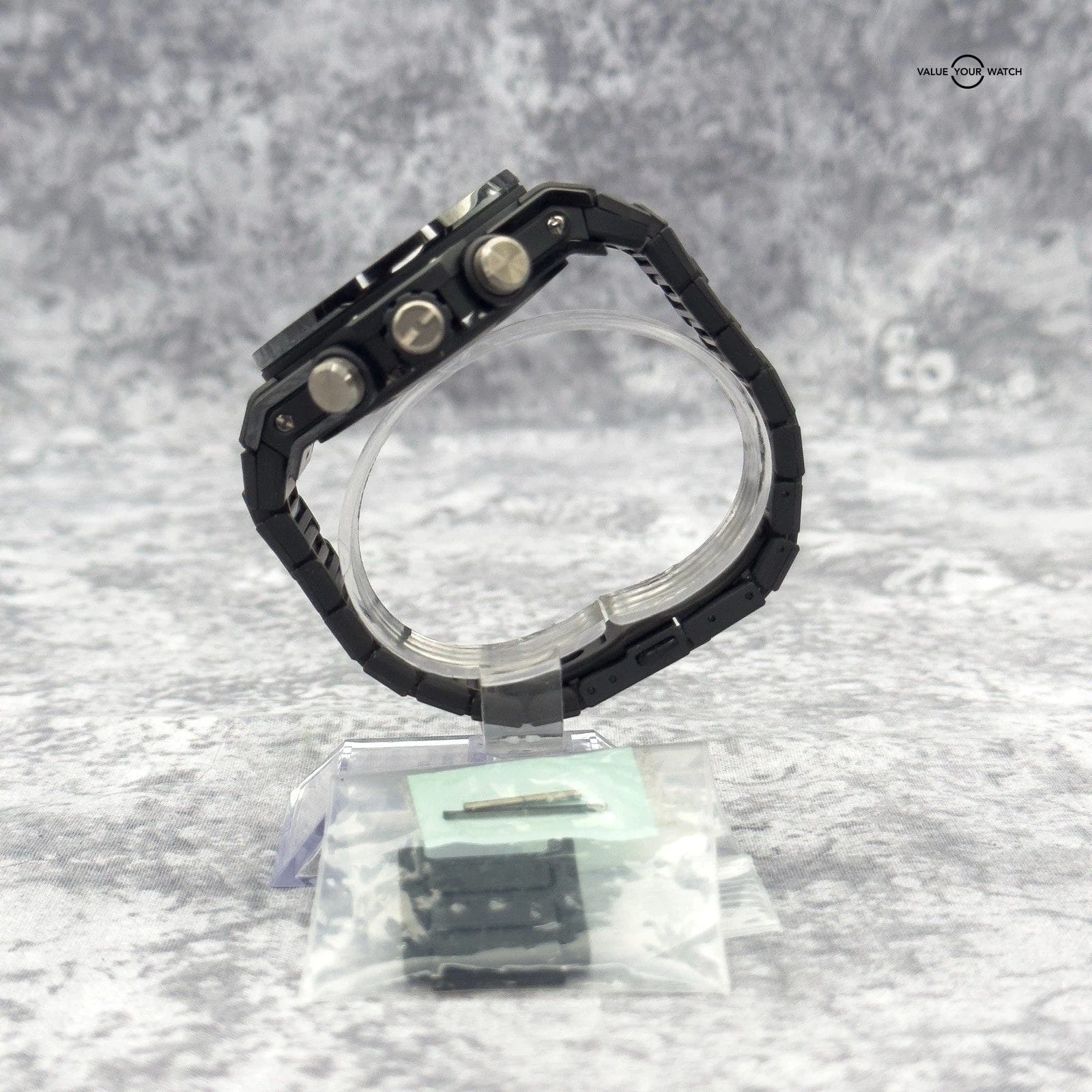 Hublot Big Bang Unico Black Magic Ceramic Skeleton 45mm- Bracelet+2 Extra Straps - Image 8