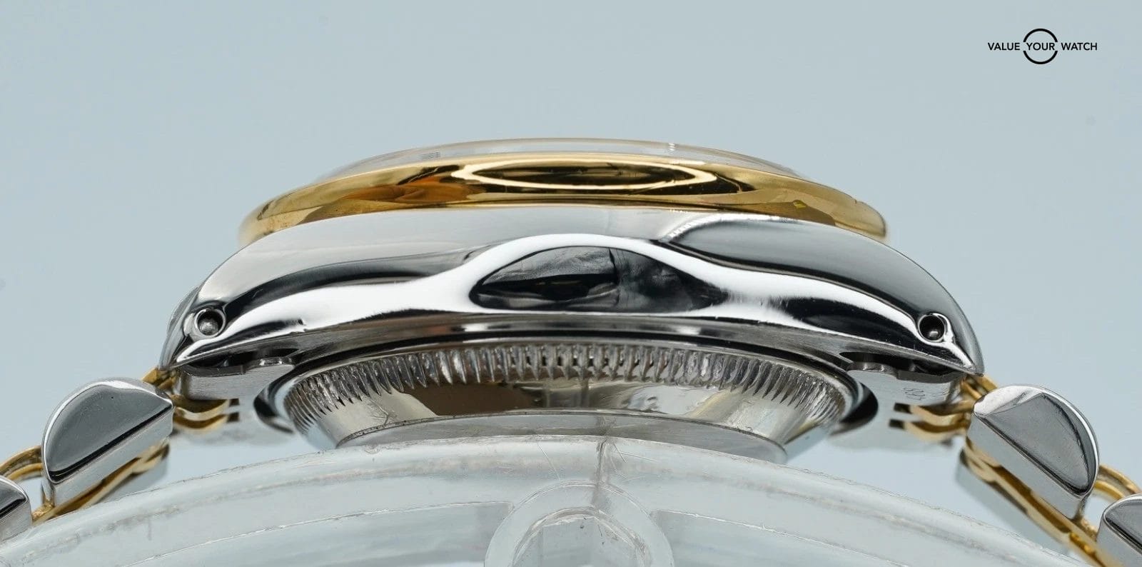 Rolex Datejust 26mm 69173 18K Yellow Gold & Steel Diamond Bezel Automatic! - Image 11