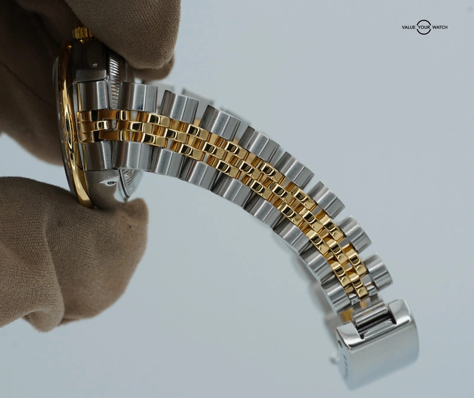 Rolex Datejust 26mm 69173 18K Yellow Gold & Steel Diamond Bezel Automatic! - Image 13