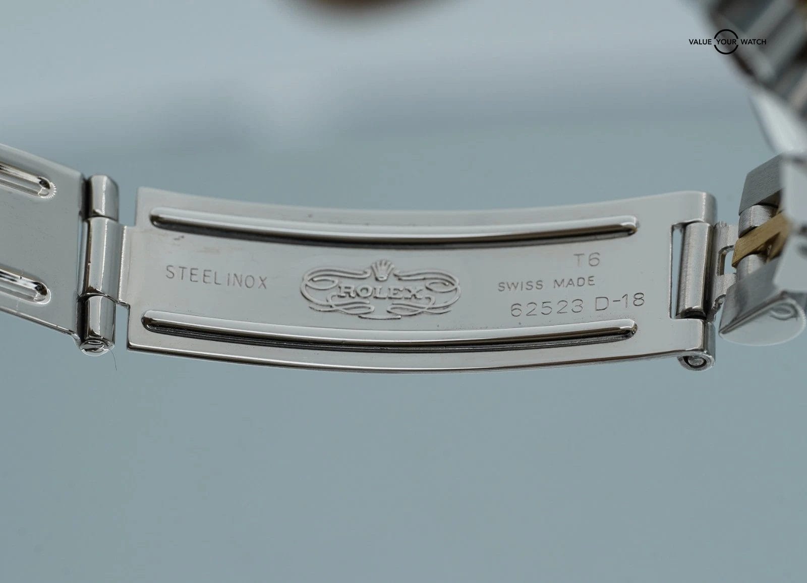 Rolex Datejust 26mm 69173 18K Yellow Gold & Steel Diamond Bezel Automatic! - Image 14