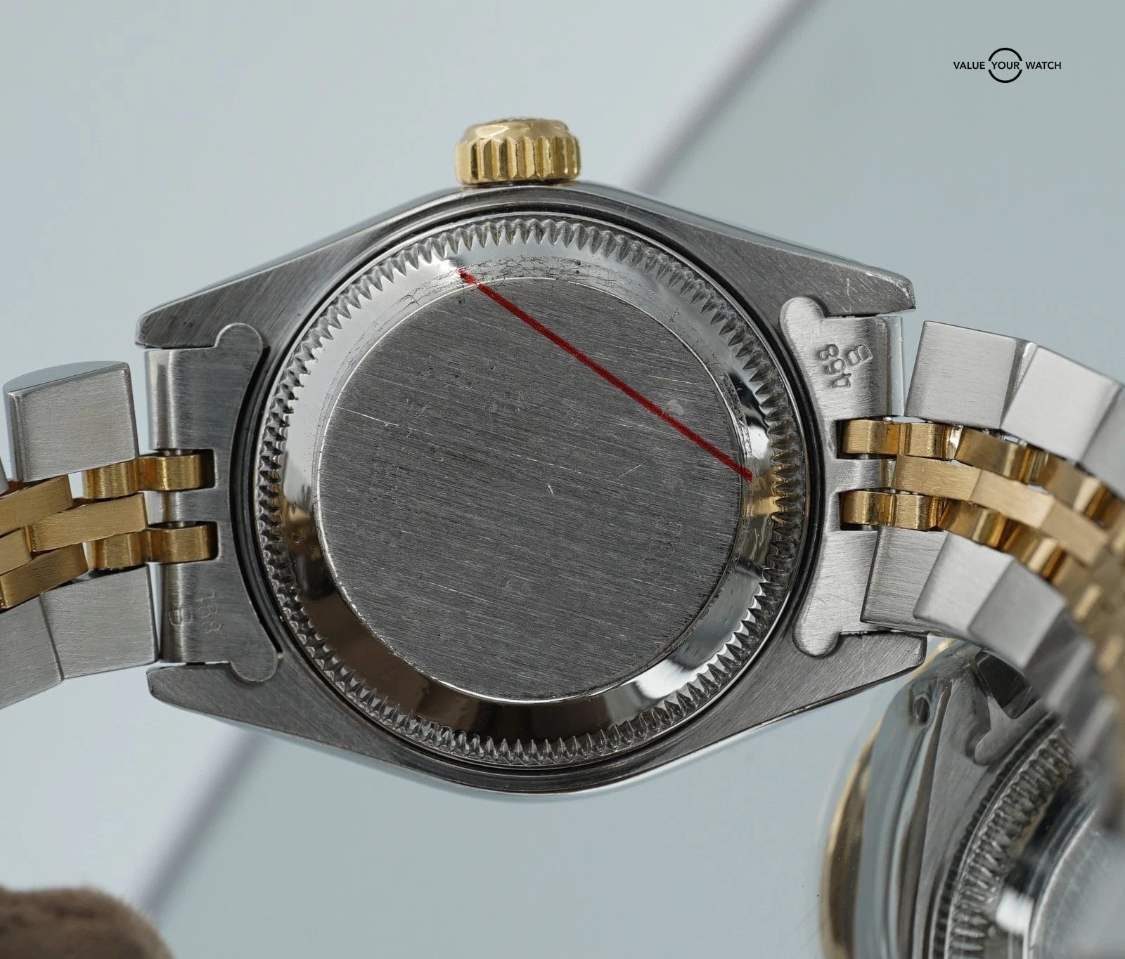 Rolex Datejust 26mm 69173 18K Yellow Gold & Steel Diamond Bezel Automatic! - Image 15