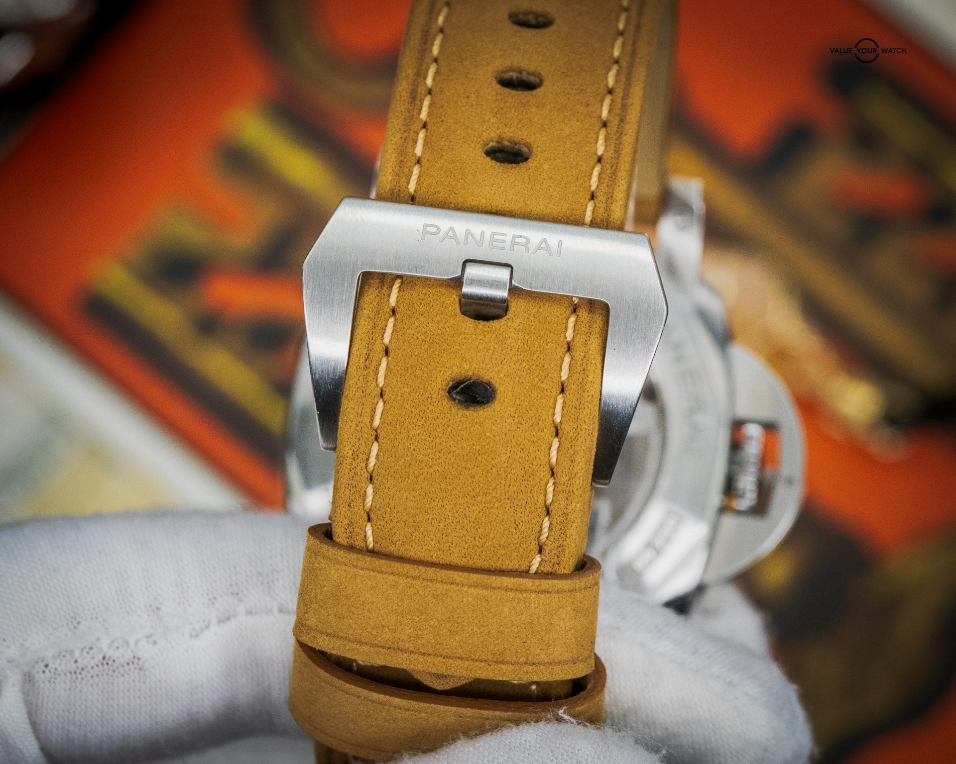 PANERAI Luminor Marina 1950 10 Days GMT 44mm Stainless – BOX & PAPERS – PAM00986 - Image 6