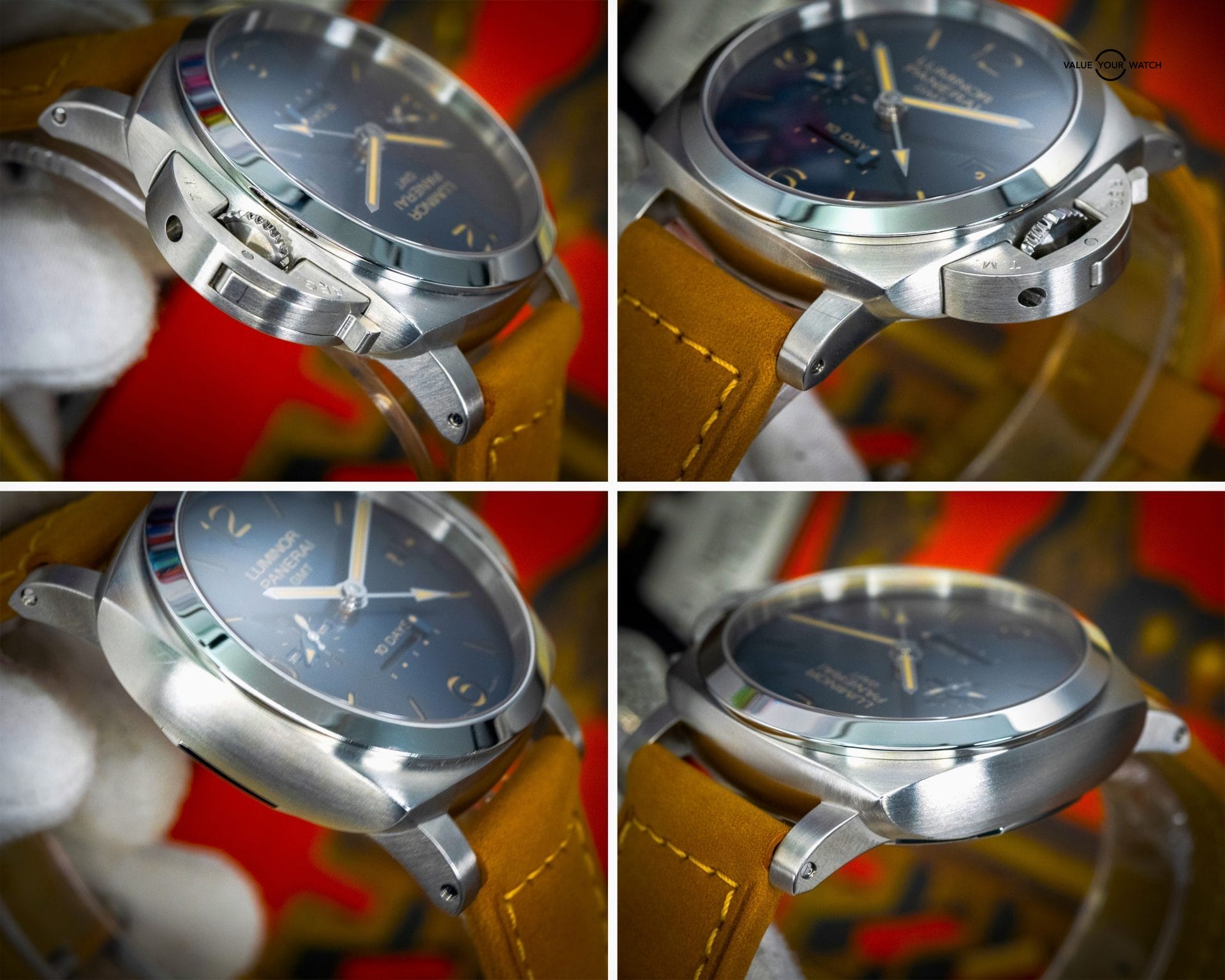 PANERAI Luminor Marina 1950 10 Days GMT 44mm Stainless – BOX & PAPERS – PAM00986 - Image 8