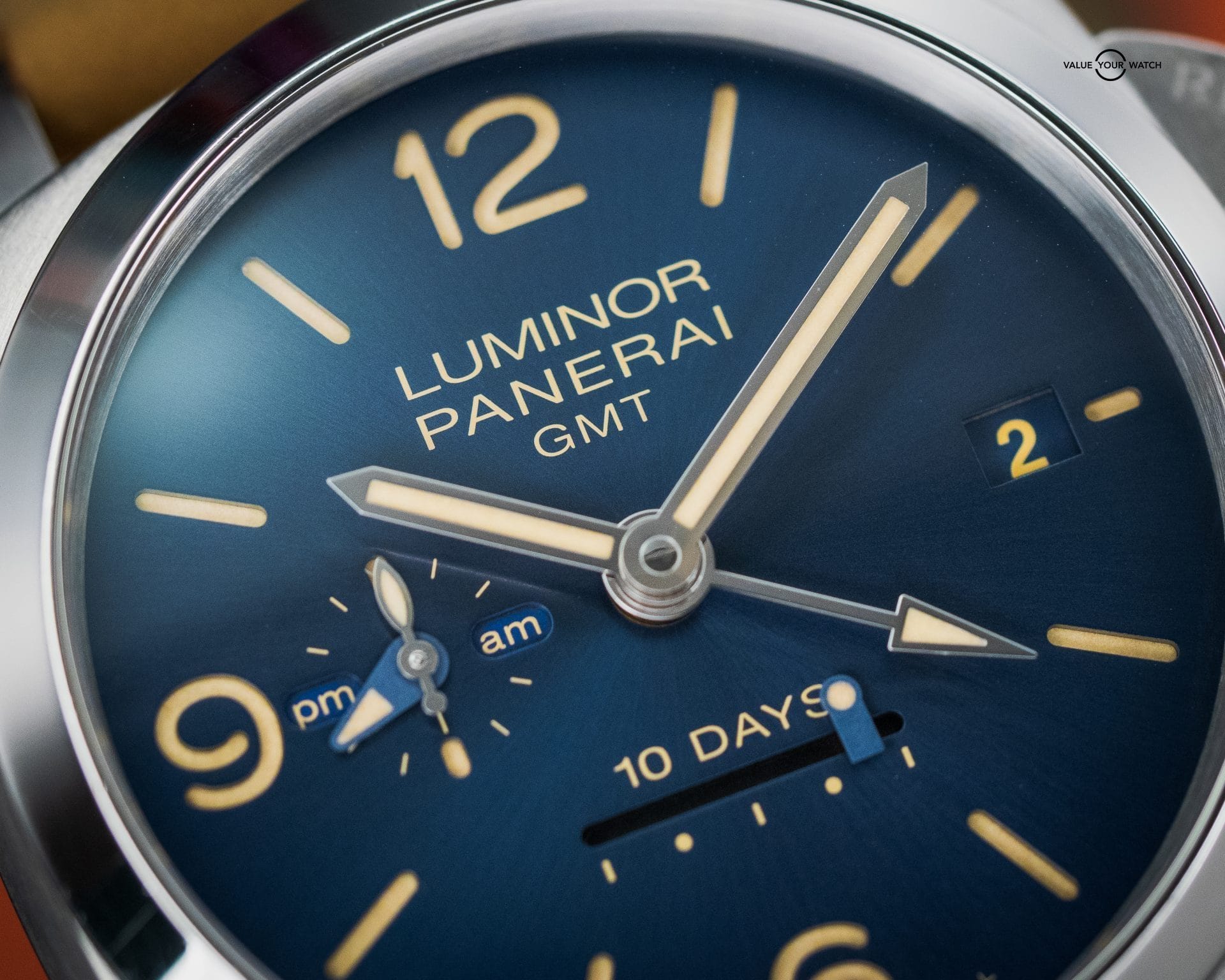 PANERAI Luminor Marina 1950 10 Days GMT 44mm Stainless – BOX & PAPERS – PAM00986 - Image 11
