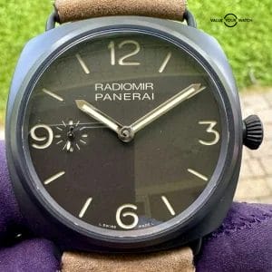 Panerai Radiomir Men’s Black ‘Composite’ Ceramic – PAM00504 Full Set
