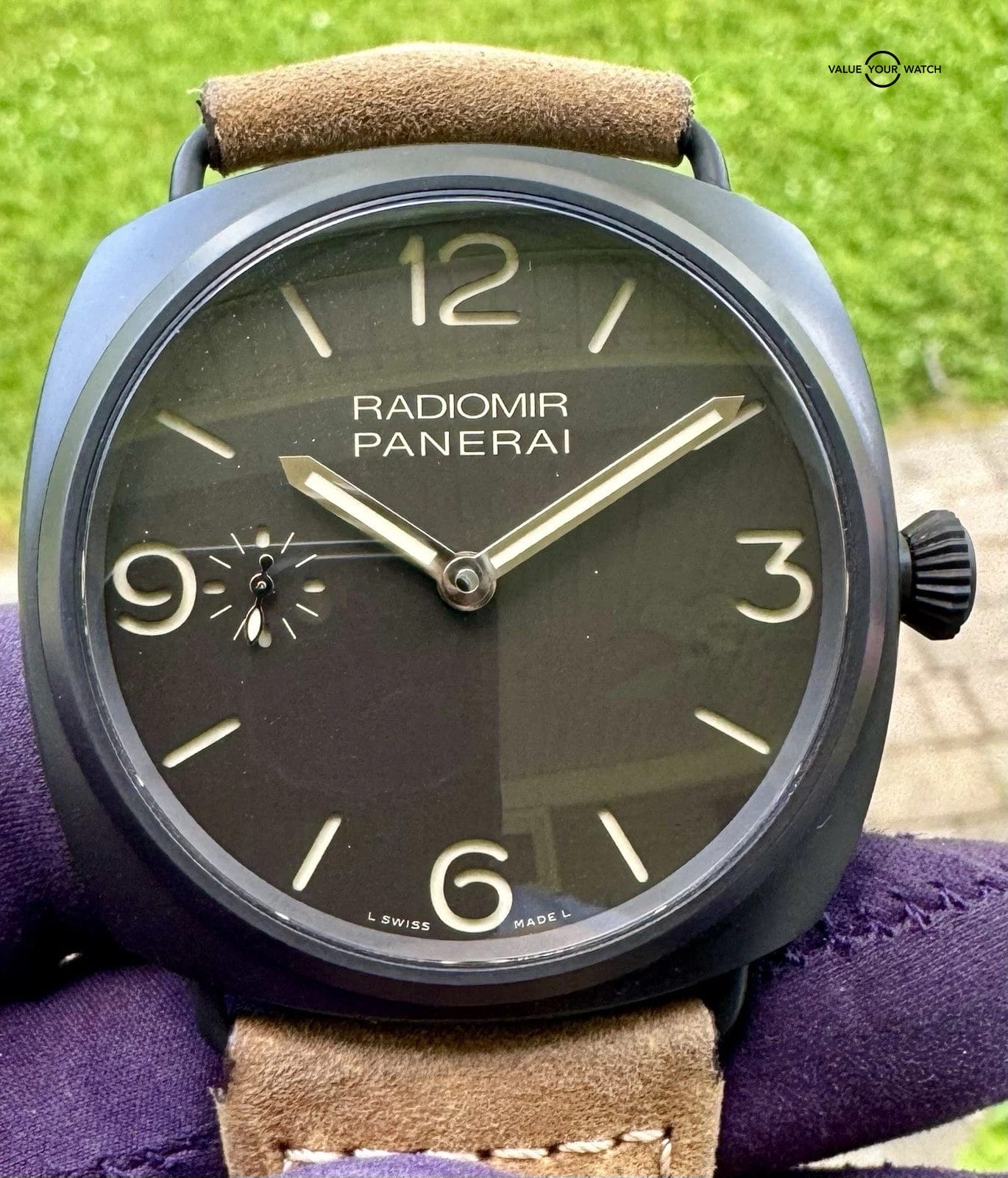 Panerai Radiomir Men's Black ‘Composite’ Ceramic - PAM00504 Full Set