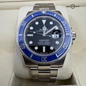 2022 MINTRolex Submariner Date 126619LB 18K White Gold Cookie Monster Box Papers