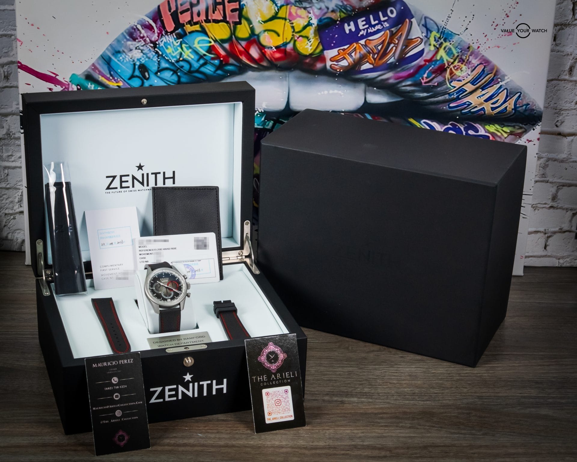 Zenith x Bamford Chronomaster El Primero Radar –BOX & PAPERS 03.2082.400/02.R830 - Image 2