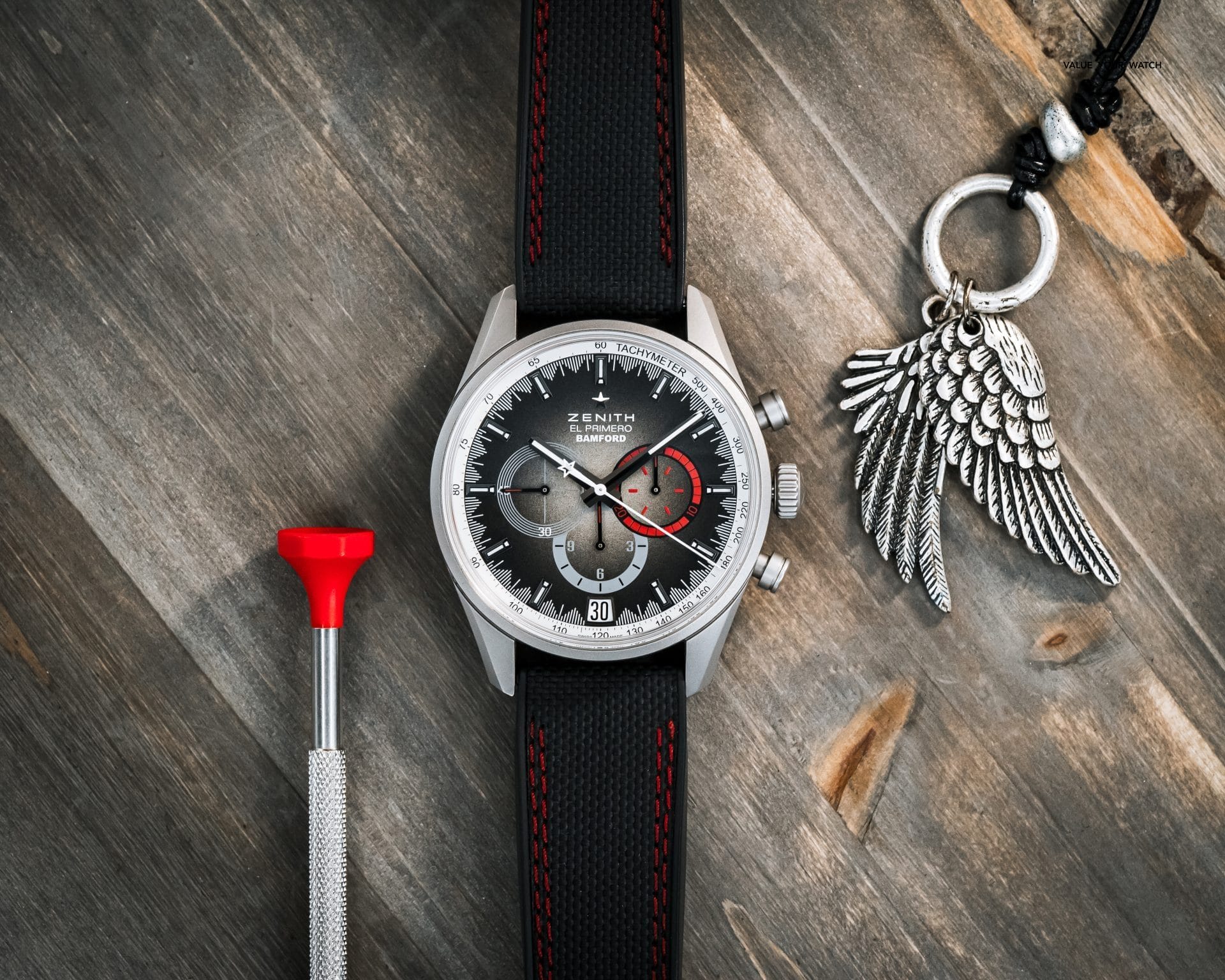 Zenith x Bamford Chronomaster El Primero Radar –BOX & PAPERS 03.2082.400/02.R830 - Image 3