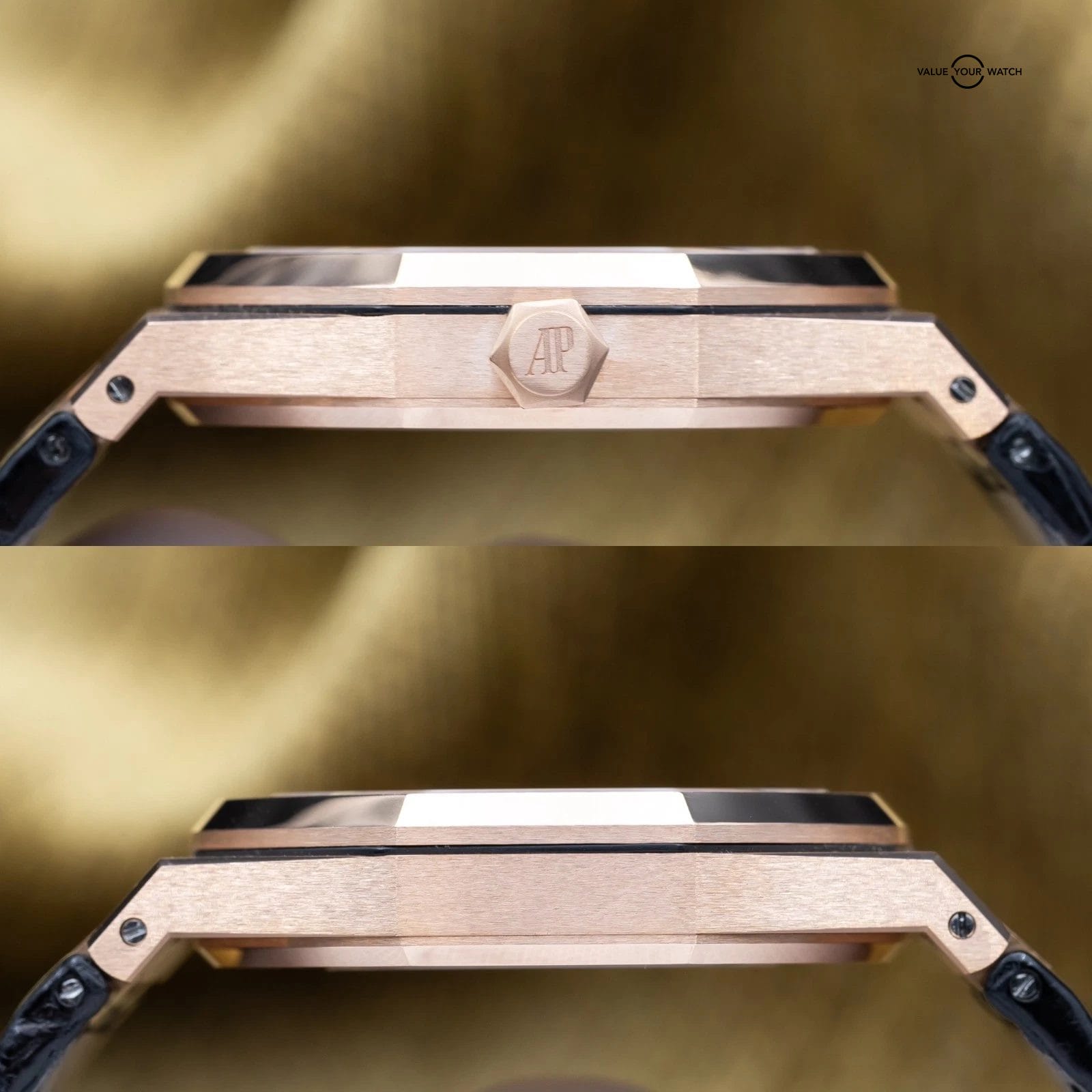 Audemars Piguet Royal Oak Selfwinding 41mm AP 15400OR Rose Gold Black Dial - Image 14