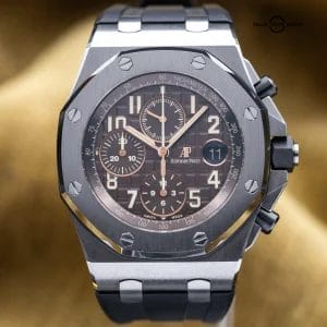 Audemars Piguet Royal Oak Offshore Chronograph 42mm AP Havana 26470ST Full Set