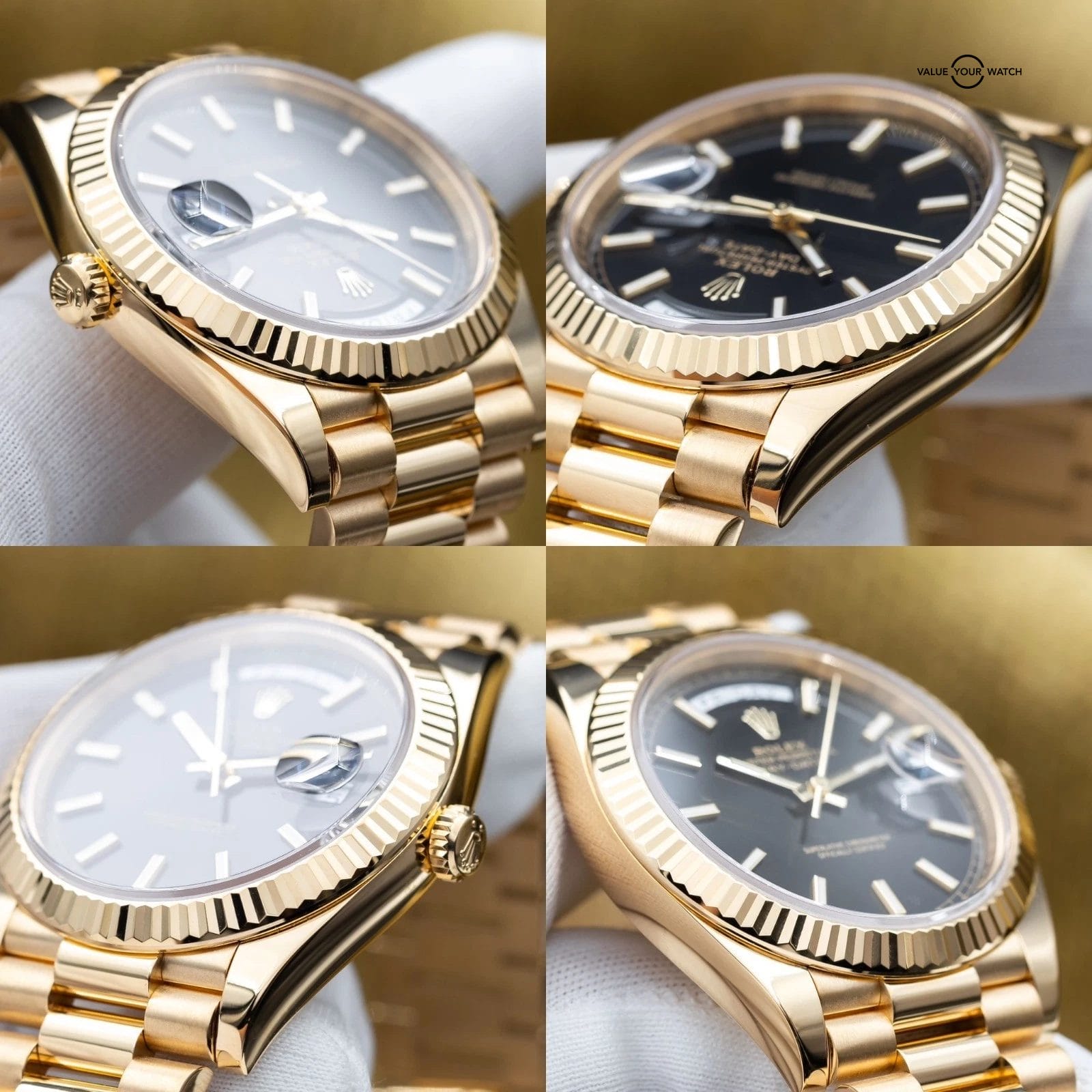 2025 Rolex Day-Date 40 18kt Yellow Gold Black Dial President 228238 - Full Set - Image 10