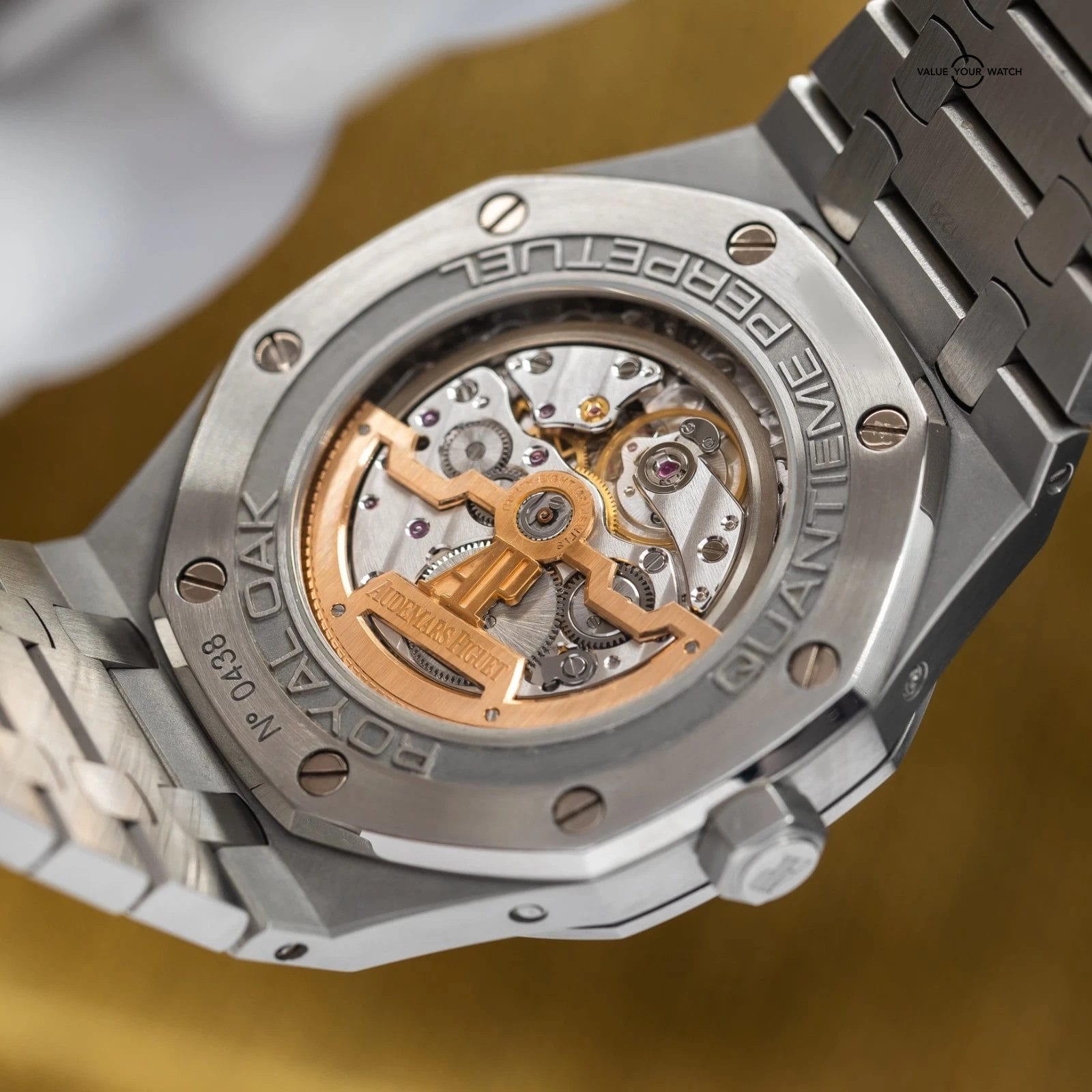 Audemars Piguet Royal Oak Perpetual Calendar 41mm Blue Dial AP Quantieme 26574ST - Image 20