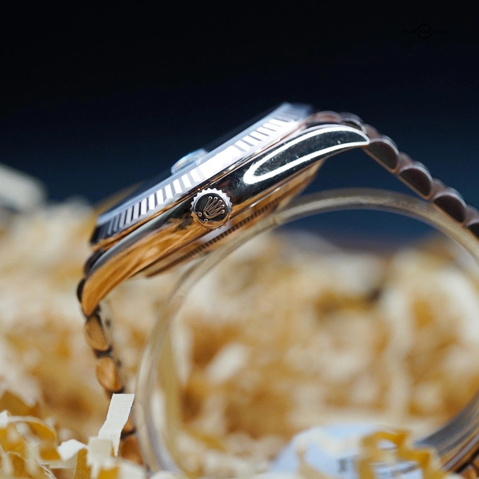 Rolex Day-Date Olive Rose Gold - 228235 President 40mm - Complete Set - Image 8