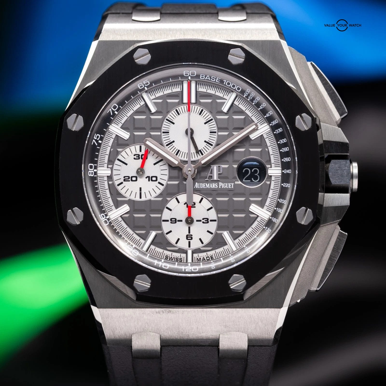 Audemars Piguet Royal Oak Offshore Chronograph Slate Gray Men's Watch - 26400IO