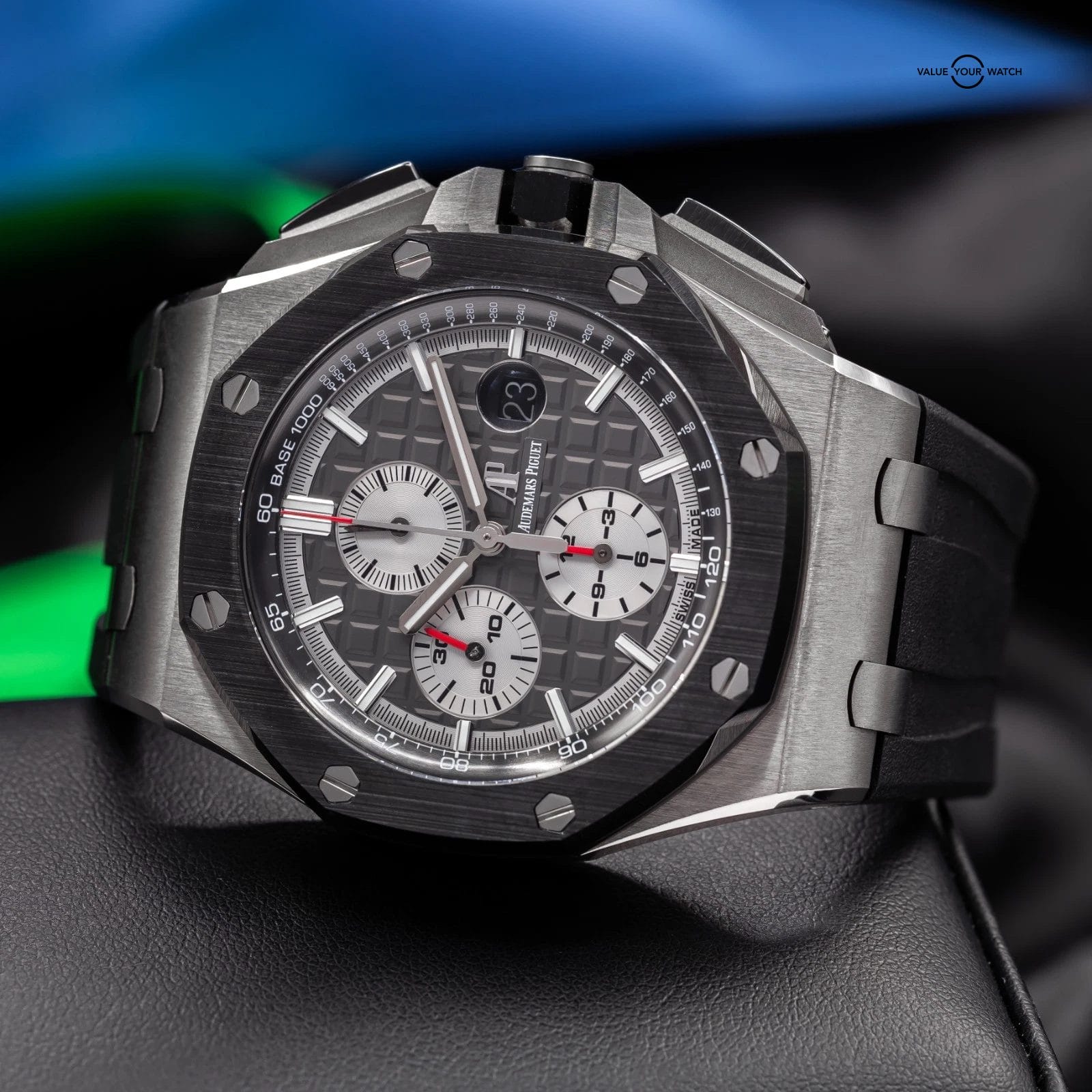 Audemars Piguet Royal Oak Offshore Chronograph Slate Gray Men's Watch - 26400IO - Image 3