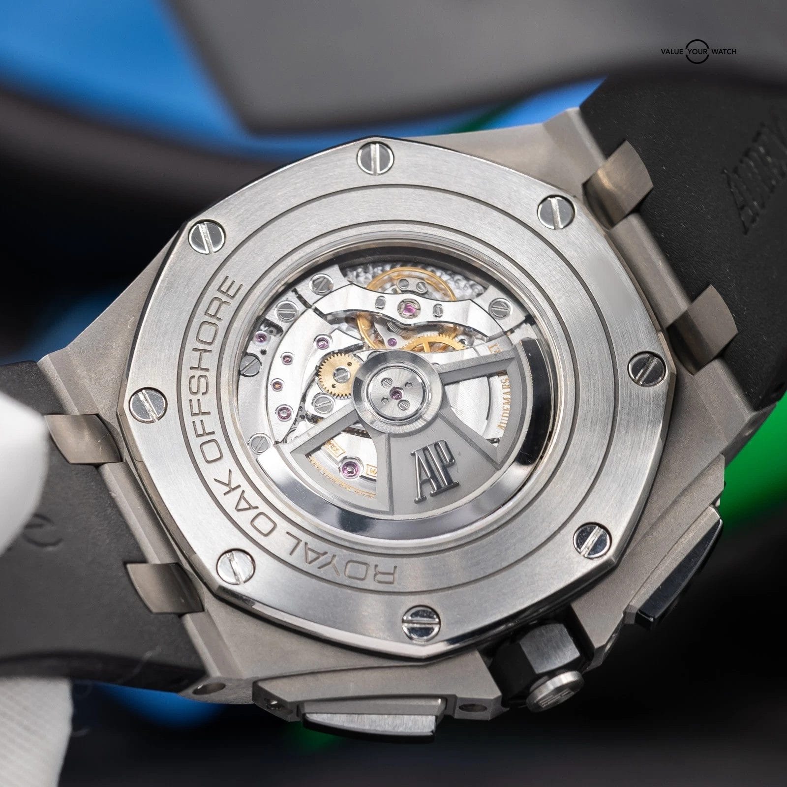 Audemars Piguet Royal Oak Offshore Chronograph Slate Gray Men's Watch - 26400IO - Image 4