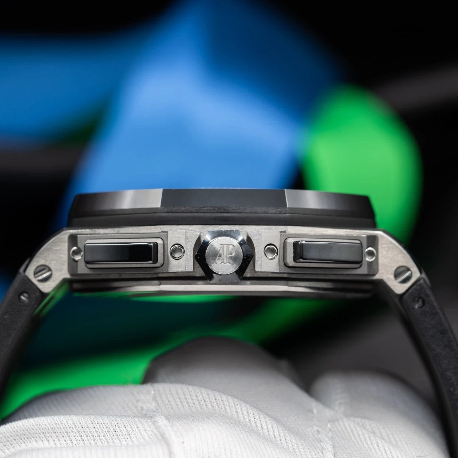 Audemars Piguet Royal Oak Offshore Chronograph Slate Gray Men's Watch - 26400IO - Image 12