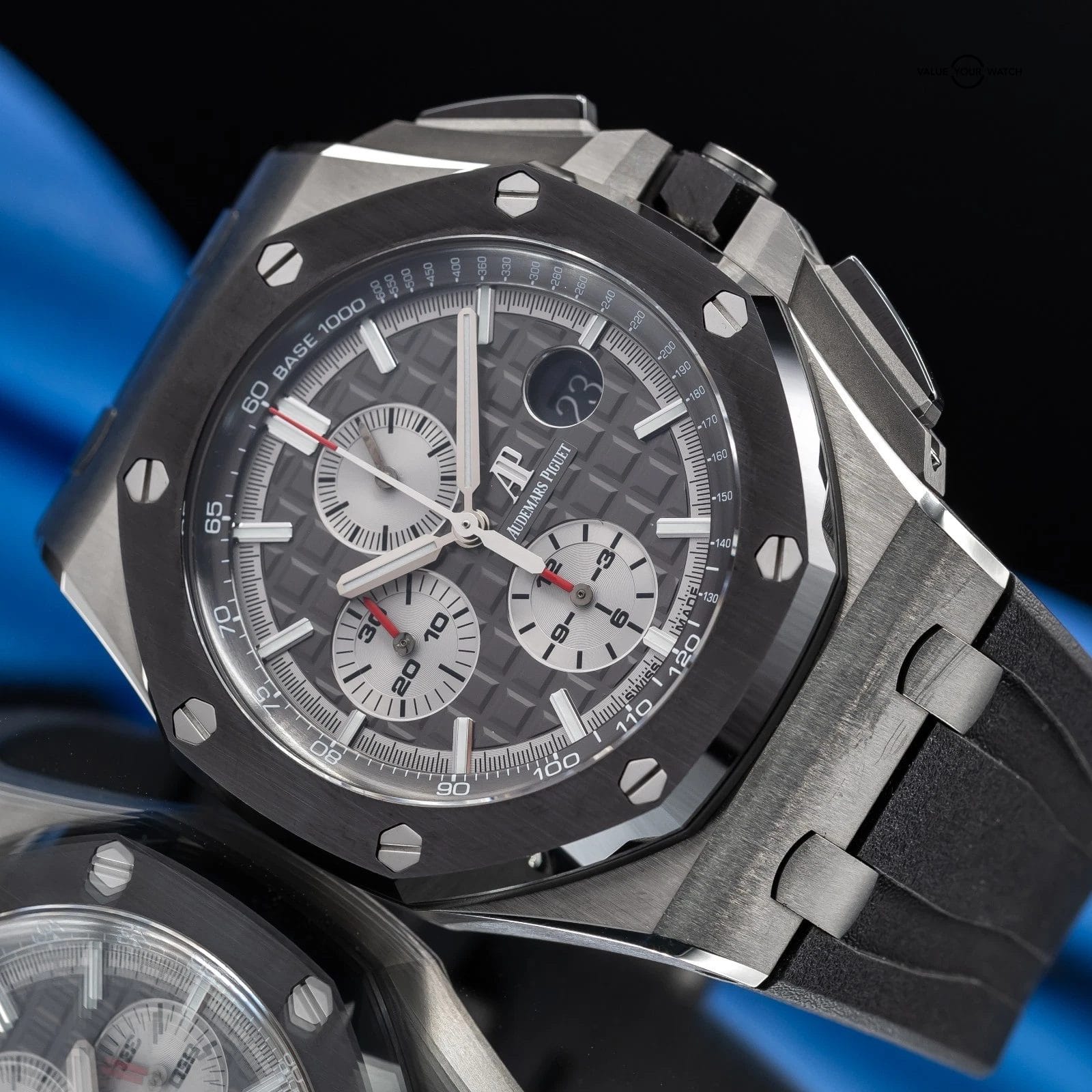 Audemars Piguet Royal Oak Offshore Chronograph Slate Gray Men's Watch - 26400IO - Image 13