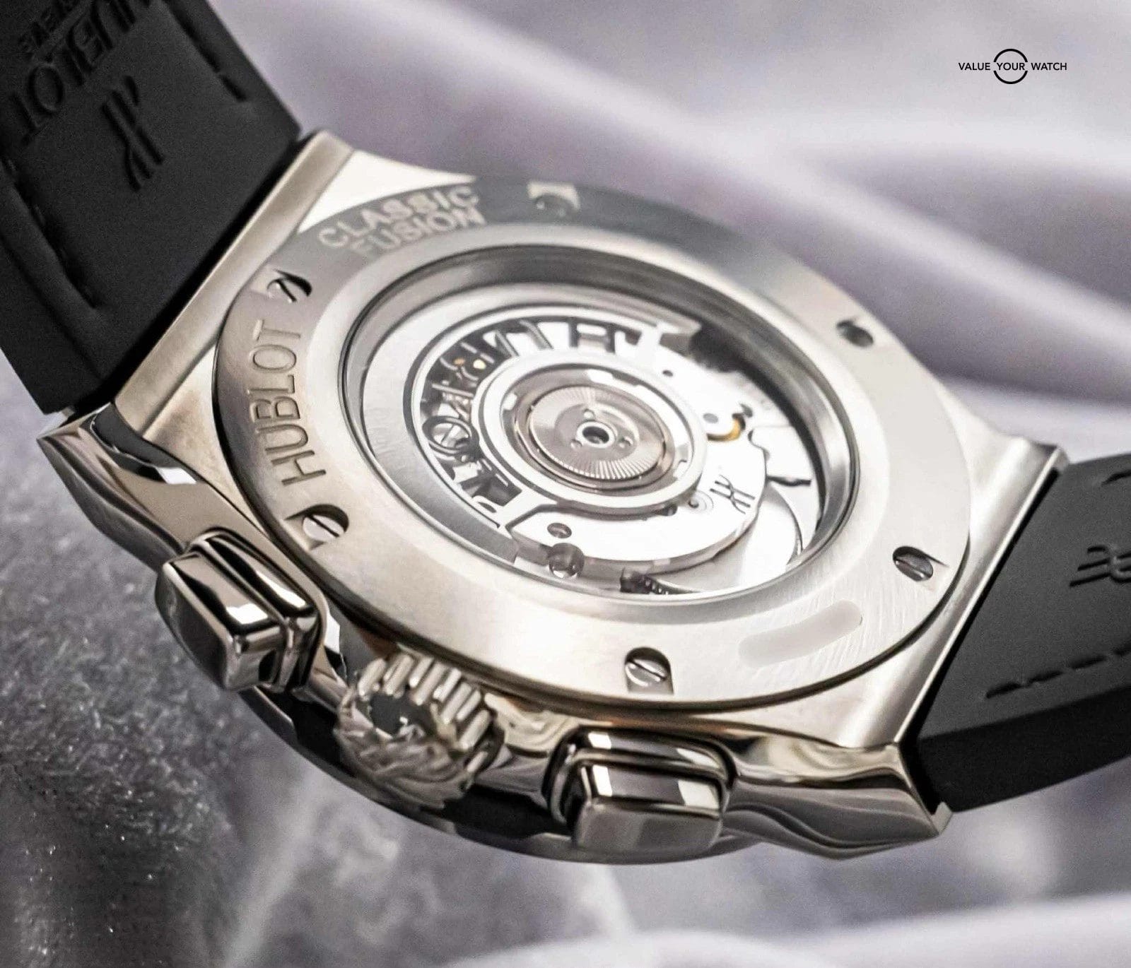 Hublot Classic Fusion Aerofusion Titanium Diamonds 45 mm 525.NX.0170.LR.1104 - Image 9