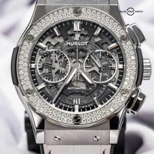 Hublot Classic Fusion Aerofusion Titanium Diamonds 45 mm 525.NX.0170.LR.1104