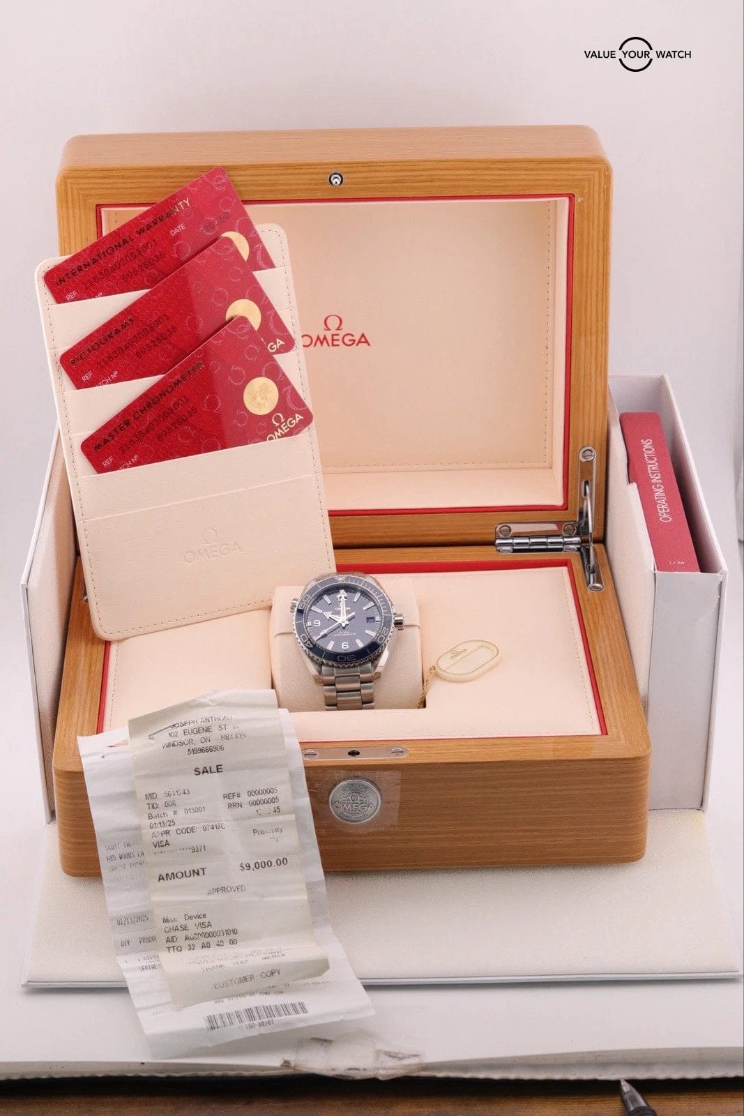 2025 OMEGA Seamaster Planet Ocean 600M 39.5mm 215.30.40.20.03.001 - Image 14