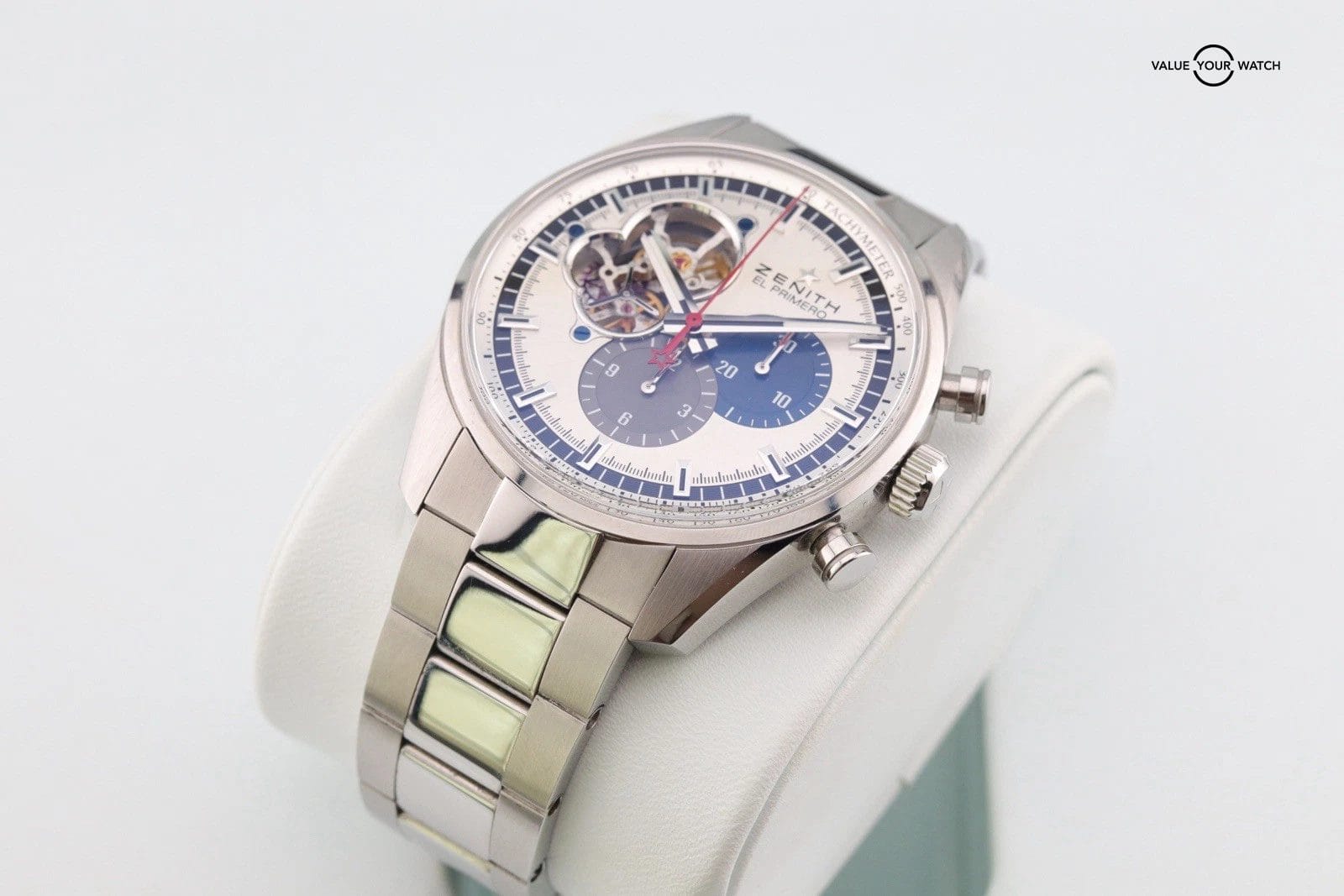 Zenith El Primero Silver Men's Watch - 03.2040.4061/69.C496 - Image 2