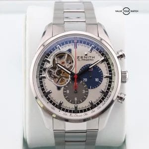 Zenith El Primero Silver Men’s Watch – 03.2040.4061/69.C496