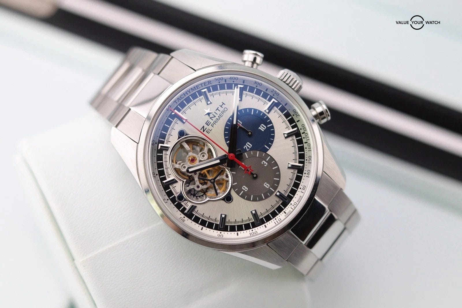 Zenith El Primero Silver Men's Watch - 03.2040.4061/69.C496 - Image 6