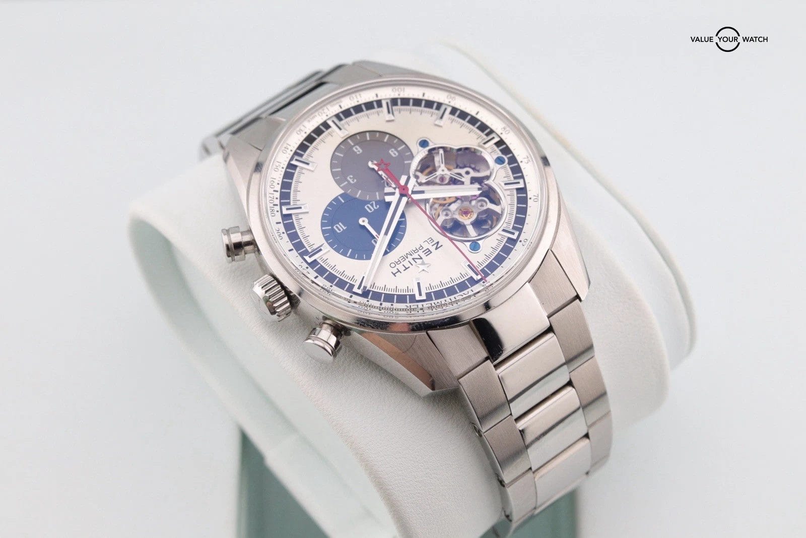 Zenith El Primero Silver Men's Watch - 03.2040.4061/69.C496 - Image 9