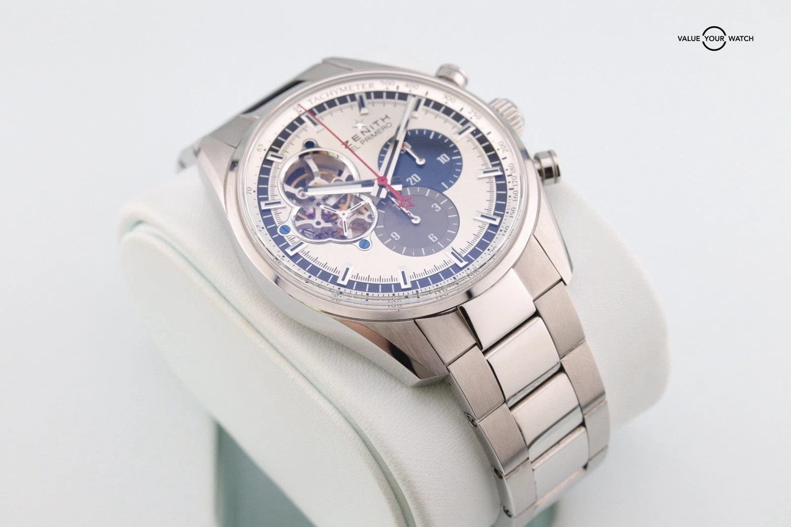 Zenith El Primero Silver Men's Watch - 03.2040.4061/69.C496 - Image 11