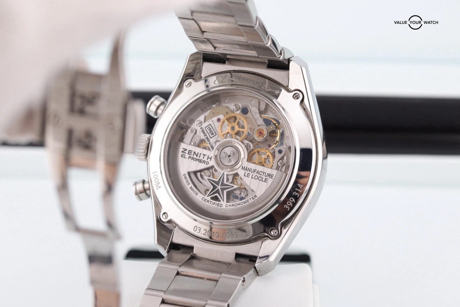 Zenith El Primero Silver Men's Watch - 03.2040.4061/69.C496 - Image 12