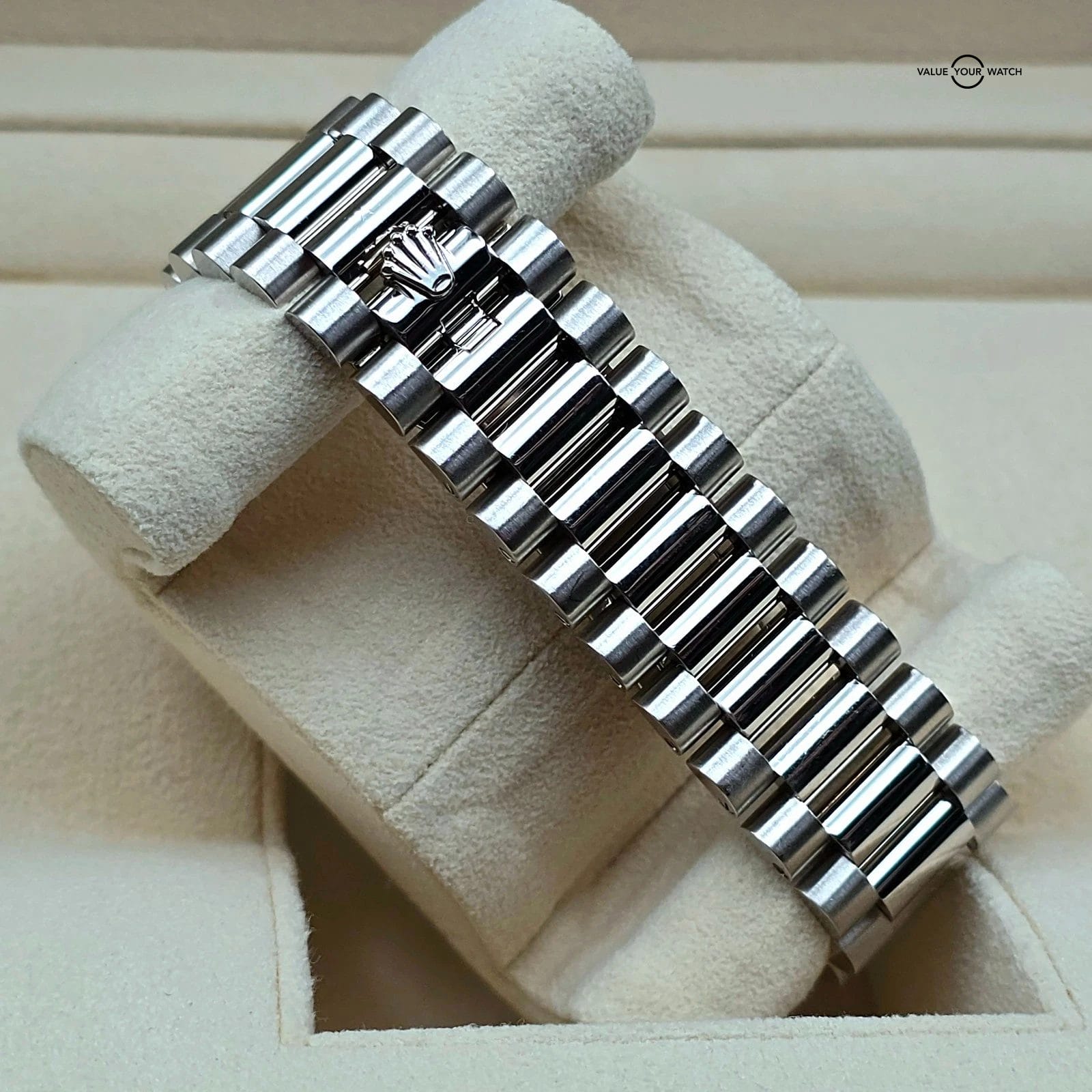 Rolex Day Date 40mm Meteorite Dial President, White Gold. Ref. 228239 - Image 2