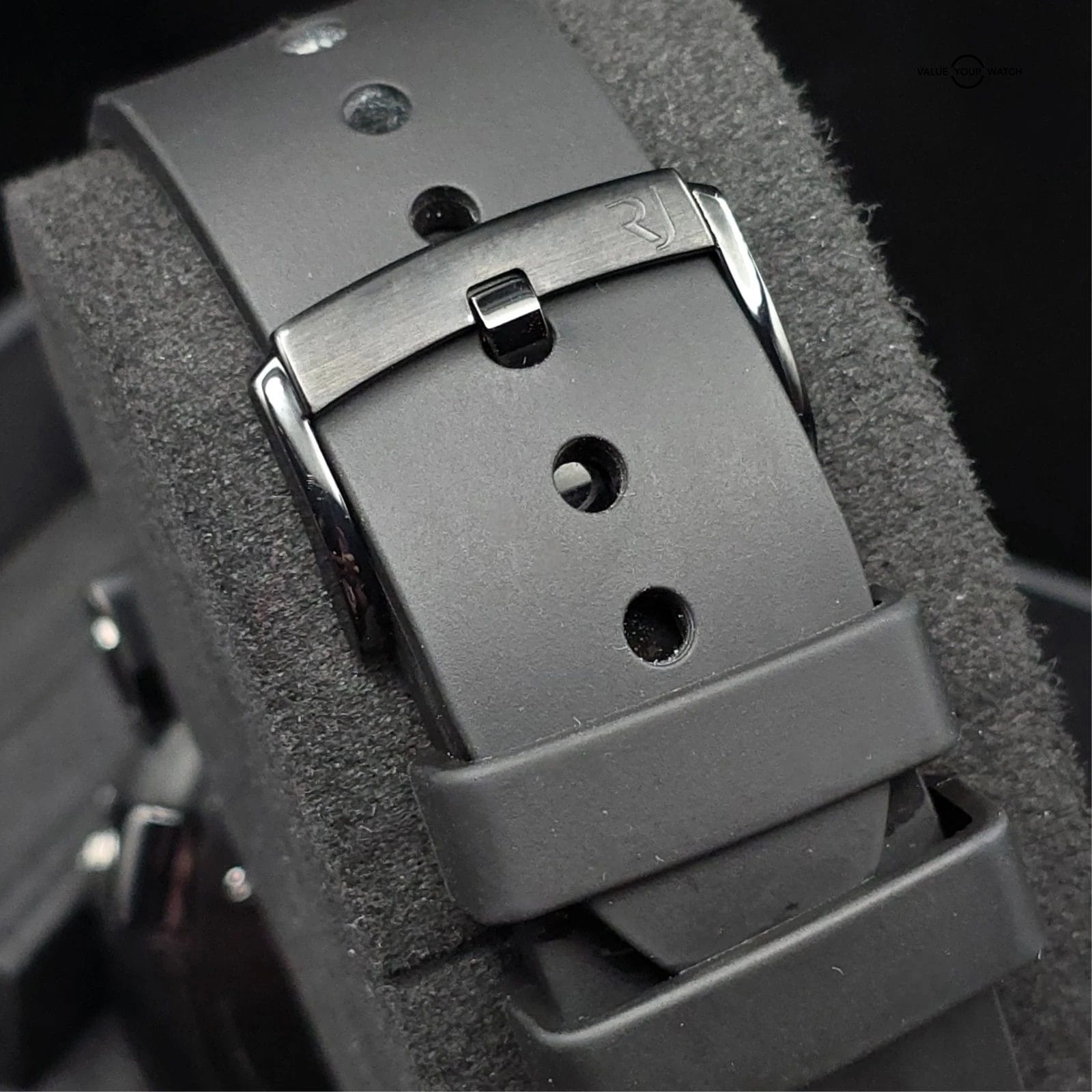 Romain Jerome Titanic DNA, 46mm Black PVD steel w textured Green dial. Full set! - Image 11