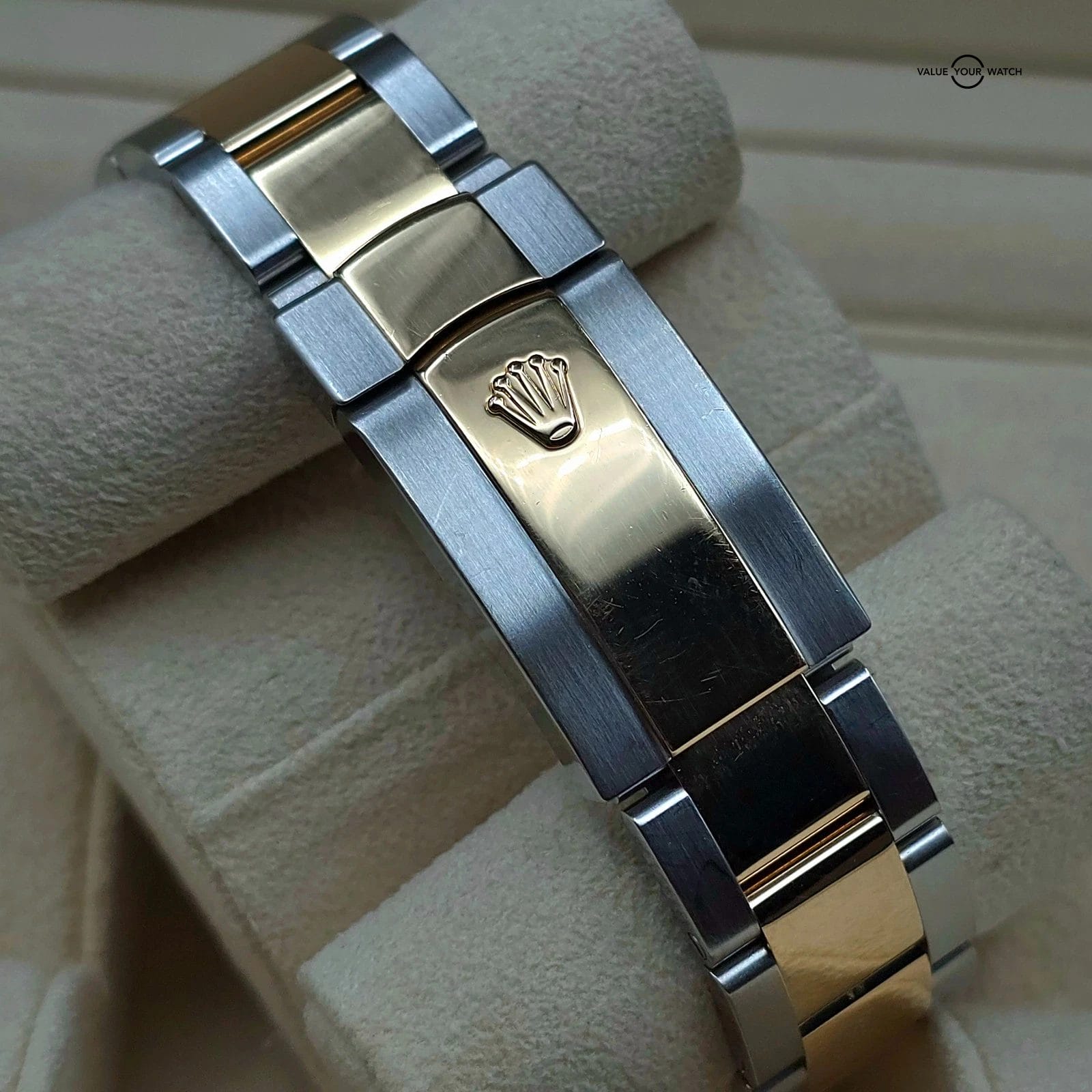 Rolex Datejust II 41mm gray Wimbledon dial, two tone 18k Gold/steel ref 116333 - Image 9