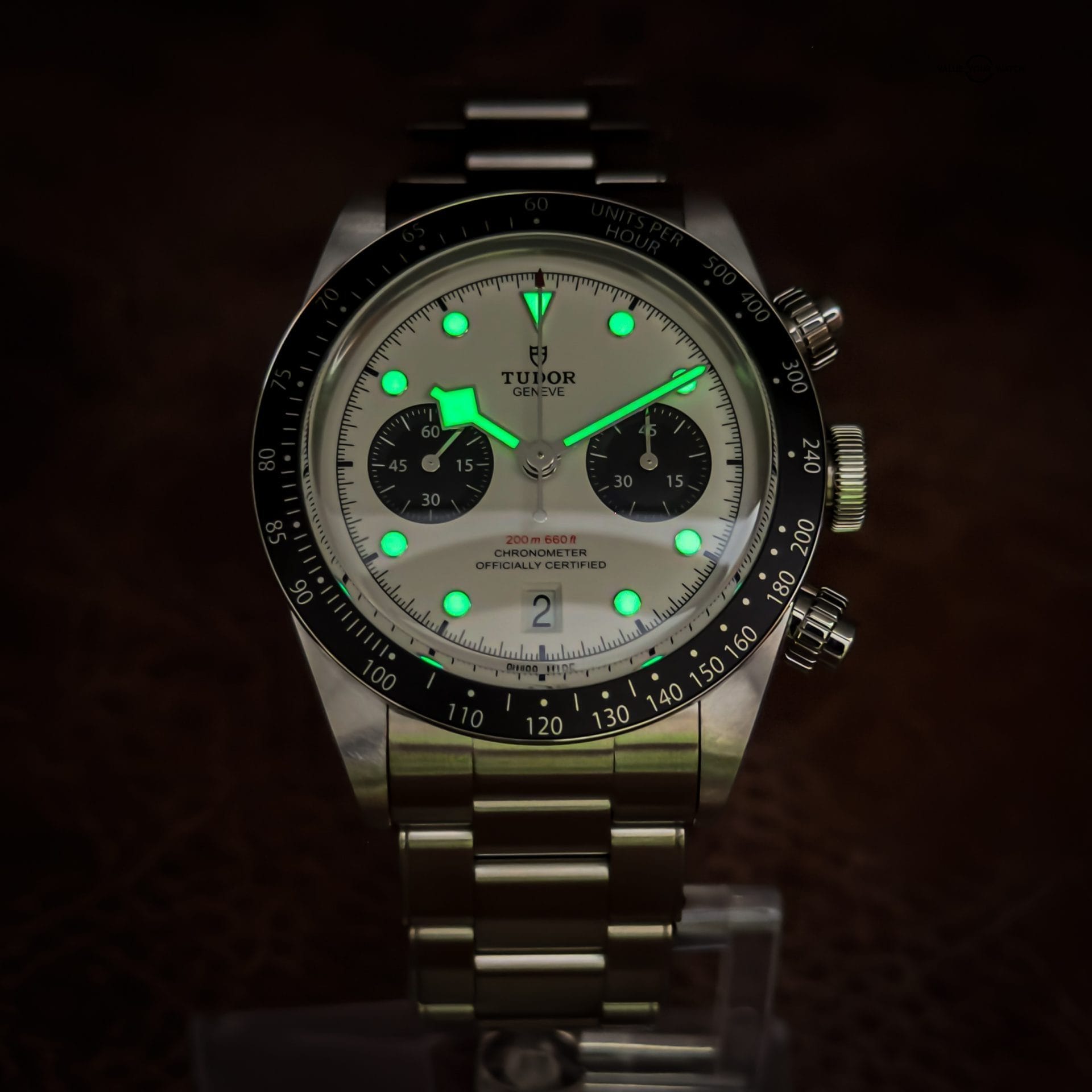 Tudor Black Bay Chrono "Panda" White Dial Ref. 79360N 41mm 2025 Full Set Box & Papers Warranty - Image 19