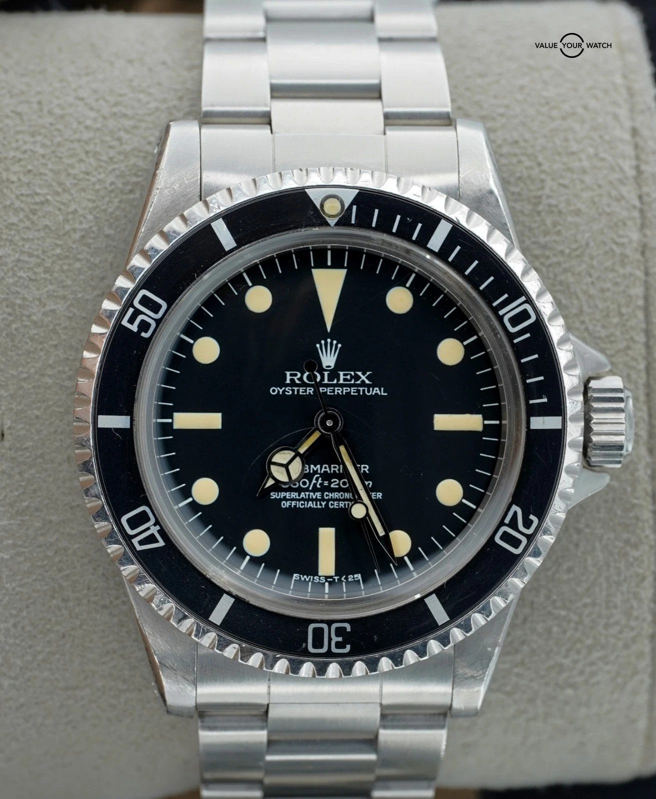 Rolex Submariner No Date 5512 Stainless Steel Black Dial 40mm! - Image 2