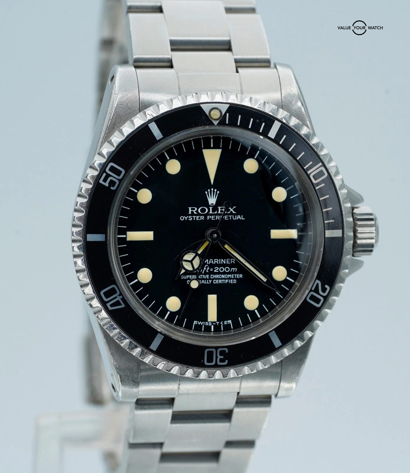 Rolex Submariner No Date 5512 Stainless Steel Black Dial 40mm! - Image 5