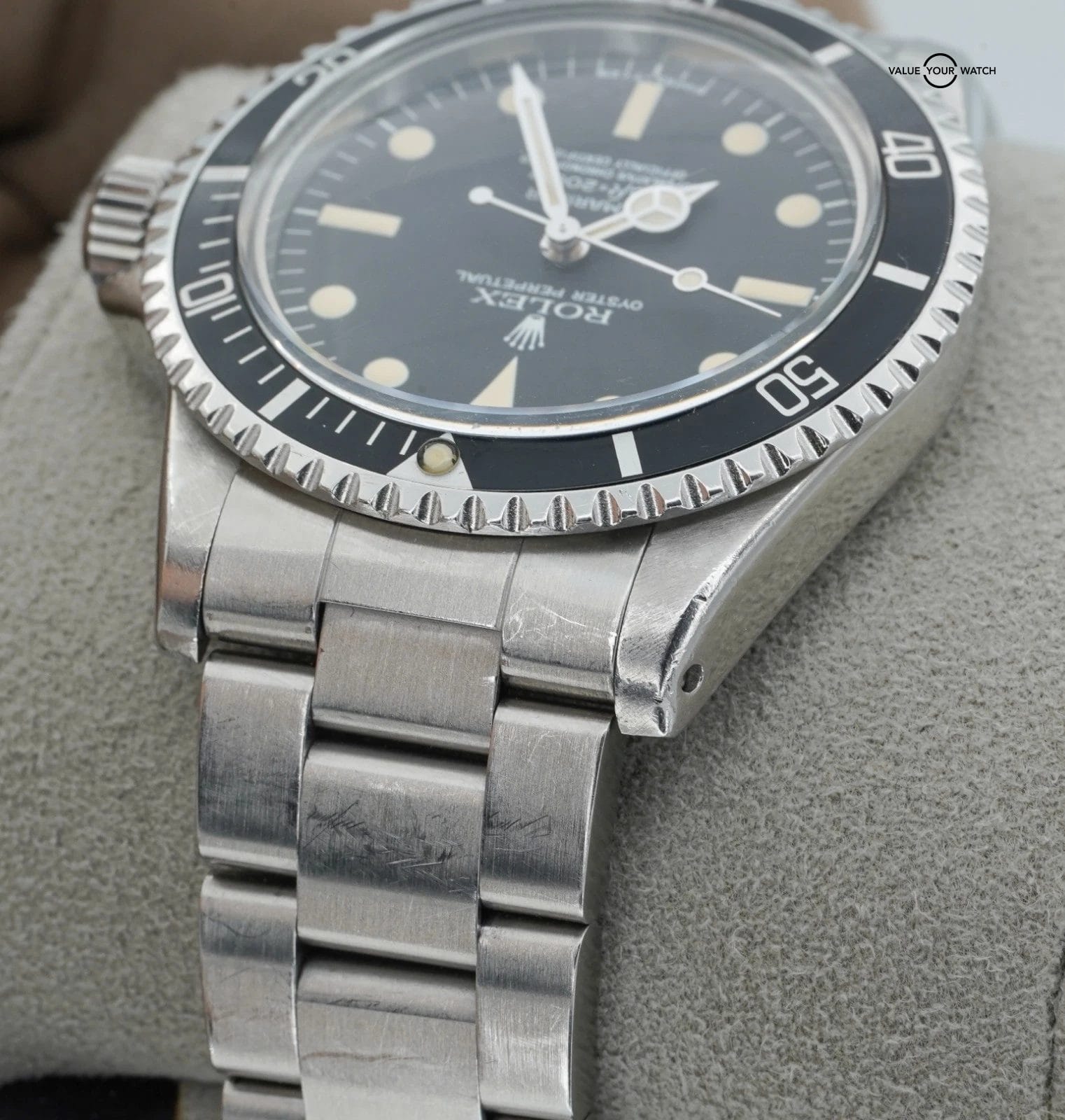 Rolex Submariner No Date 5512 Stainless Steel Black Dial 40mm! - Image 8