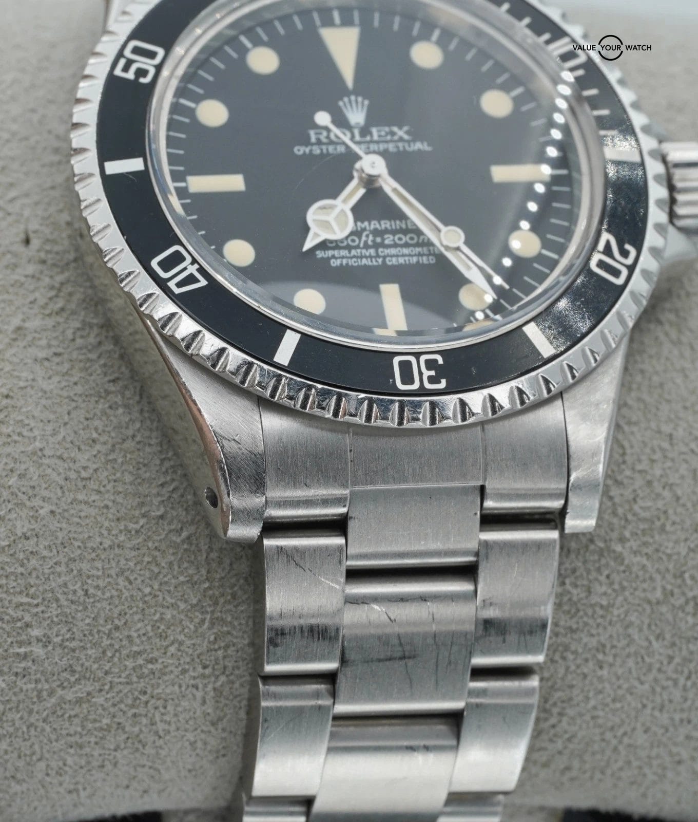 Rolex Submariner No Date 5512 Stainless Steel Black Dial 40mm! - Image 11