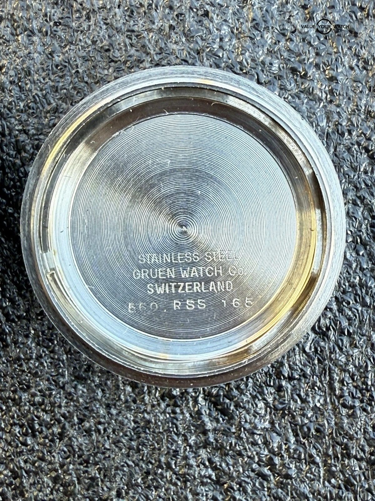 Vintage Gruen Ocean Chief Diver Watch 560RSS Missing Bezel From Estate Sale Runs - Image 7